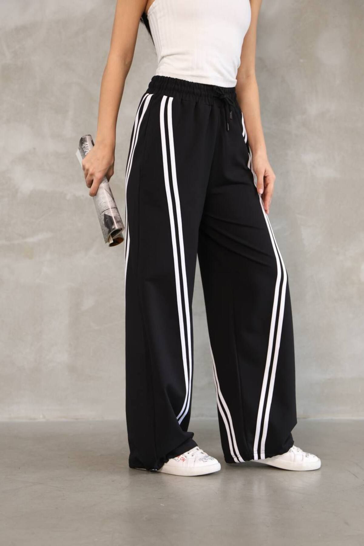 Fiolin Double Line Relax Fit Eşofman Alti