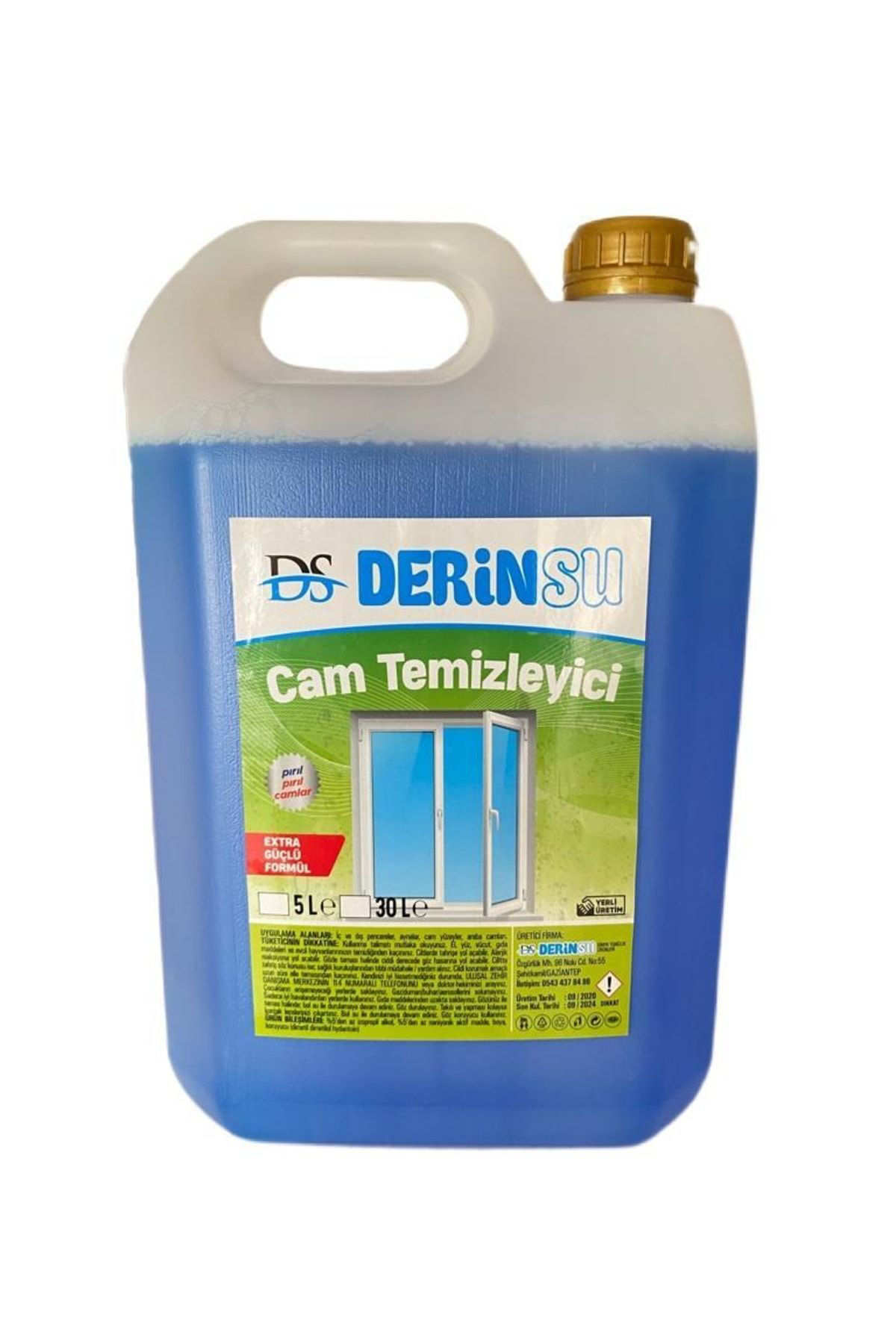 Ds Cam Temizleyici 5 Lt