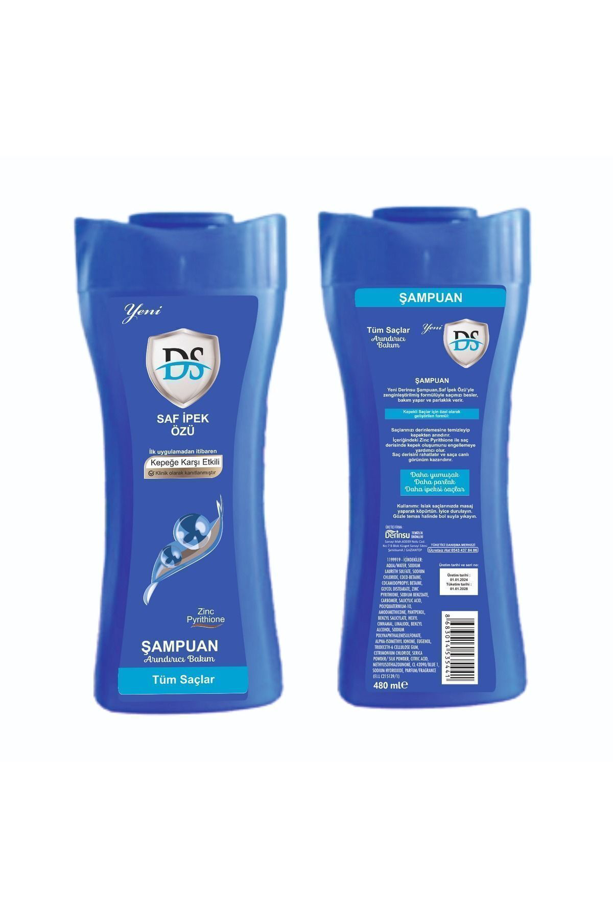 DS ŞAMPUAN 450 ML X 12 ADET