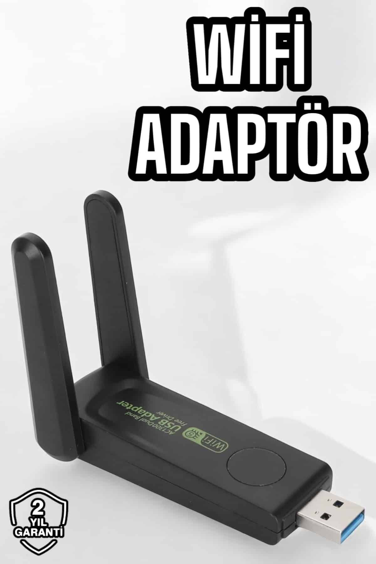 Pamiravm Dual Band Wifi Alici Adaptör Usb 3.0 Destekli