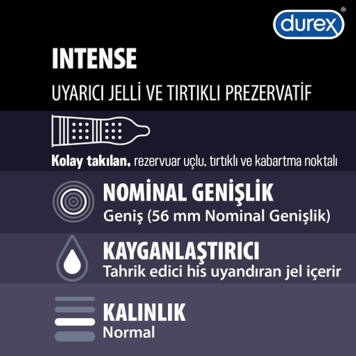 Alvita Durex İntense Prezervatif 10'Lu