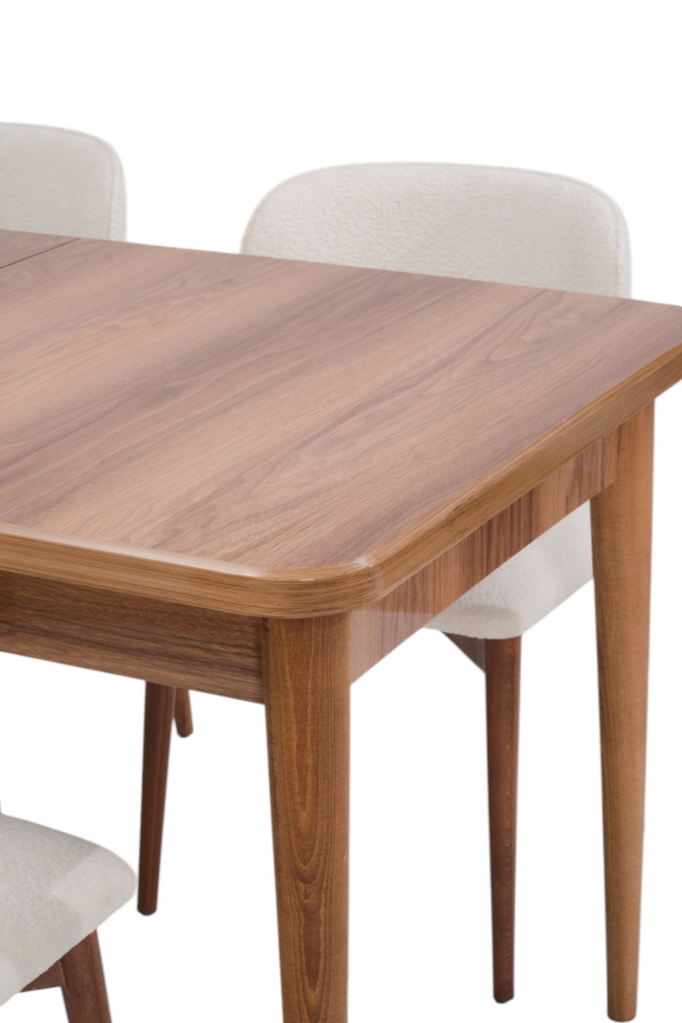 Erezogullari Mobilya Duru Mdf Lak Panel Açilir Yemek Mutfak Masasi 90X160