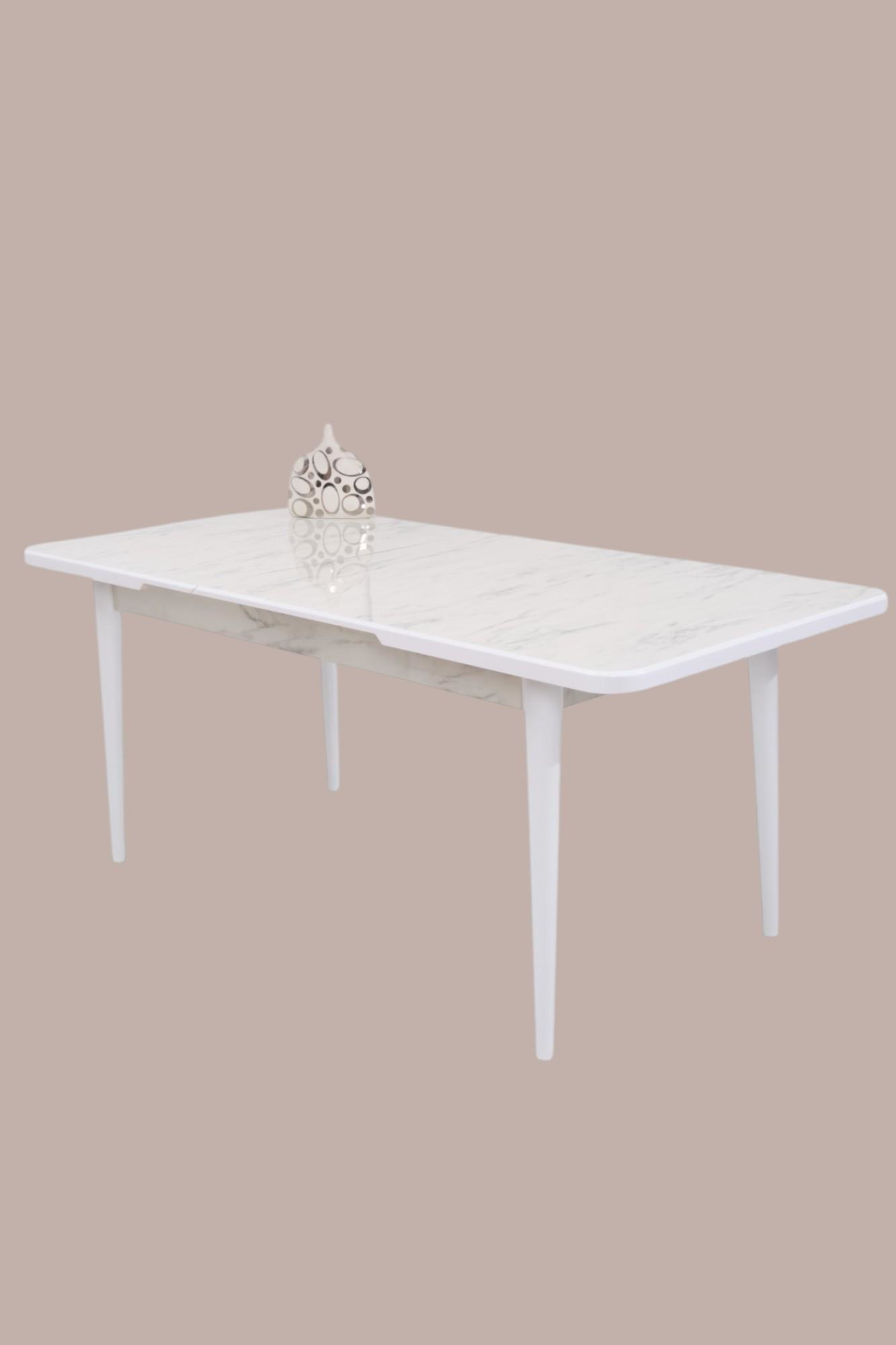 Erezogullari Mobilya Duru Mdf Lak Panel Açilir Yemek Mutfak Masasi 90X160