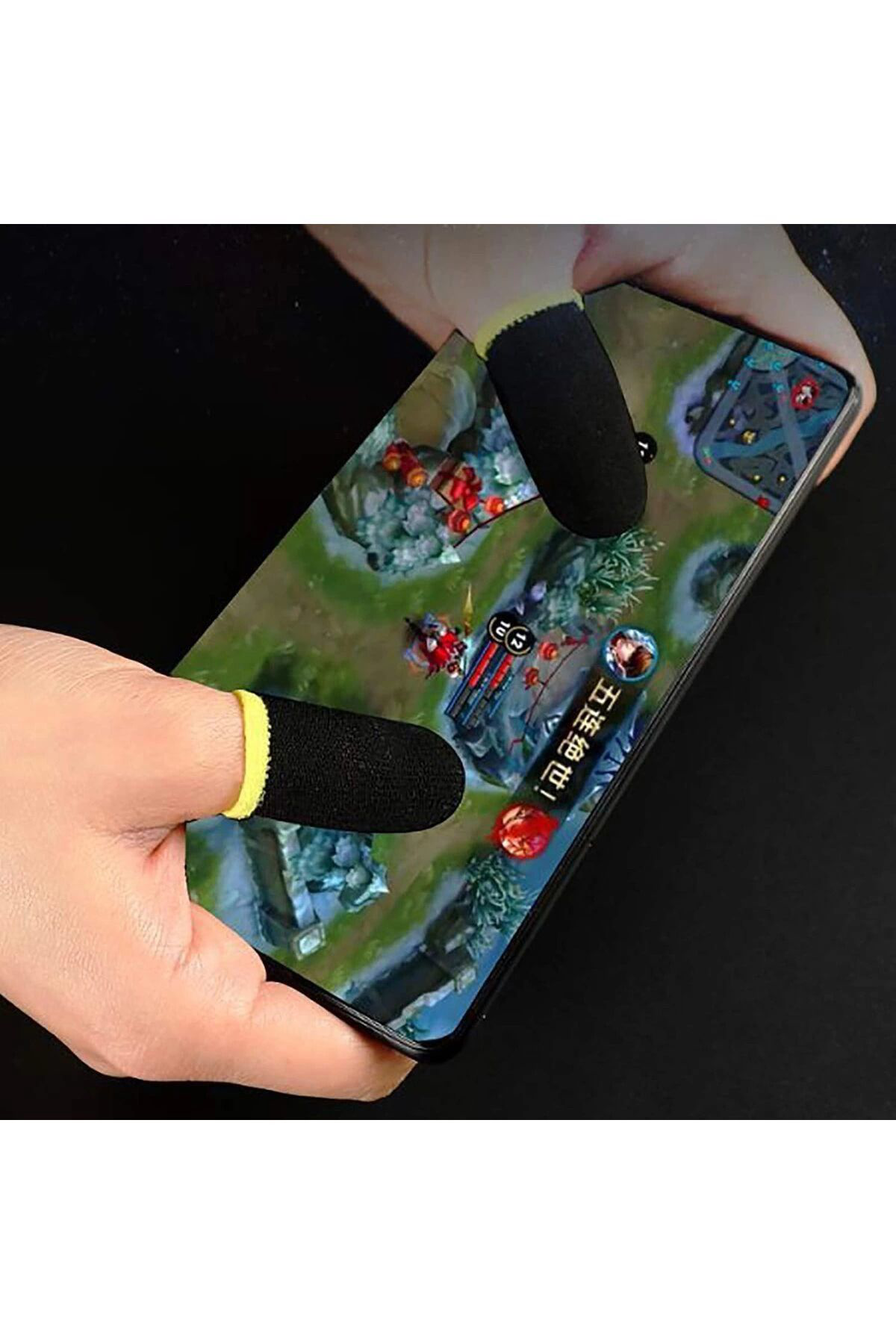 Pamiravm E-Spor Parmak Eldivenleri 4'Lü - Pubg Oyun Eldiveni Ter Geçirmez