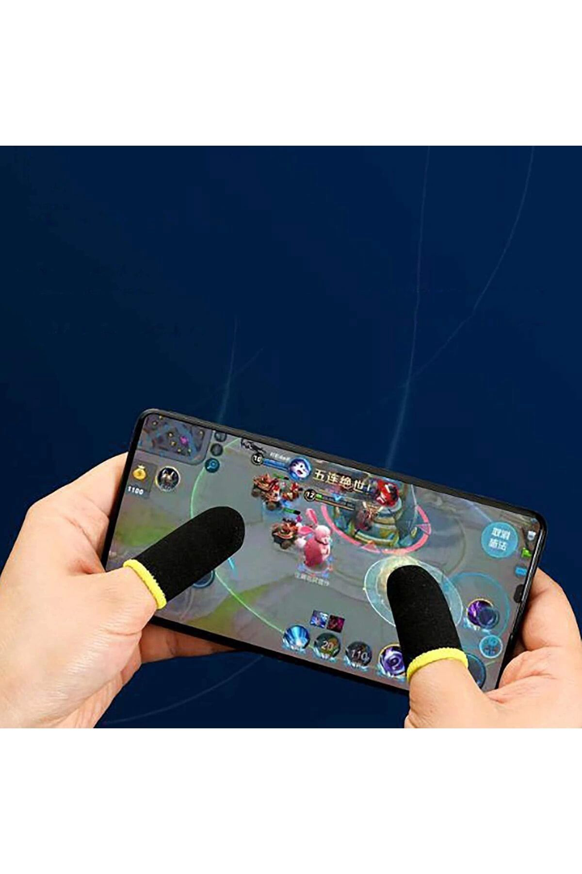 Pamiravm E-Spor Parmak Eldivenleri 4'Lü - Pubg Oyun Eldiveni Ter Geçirmez