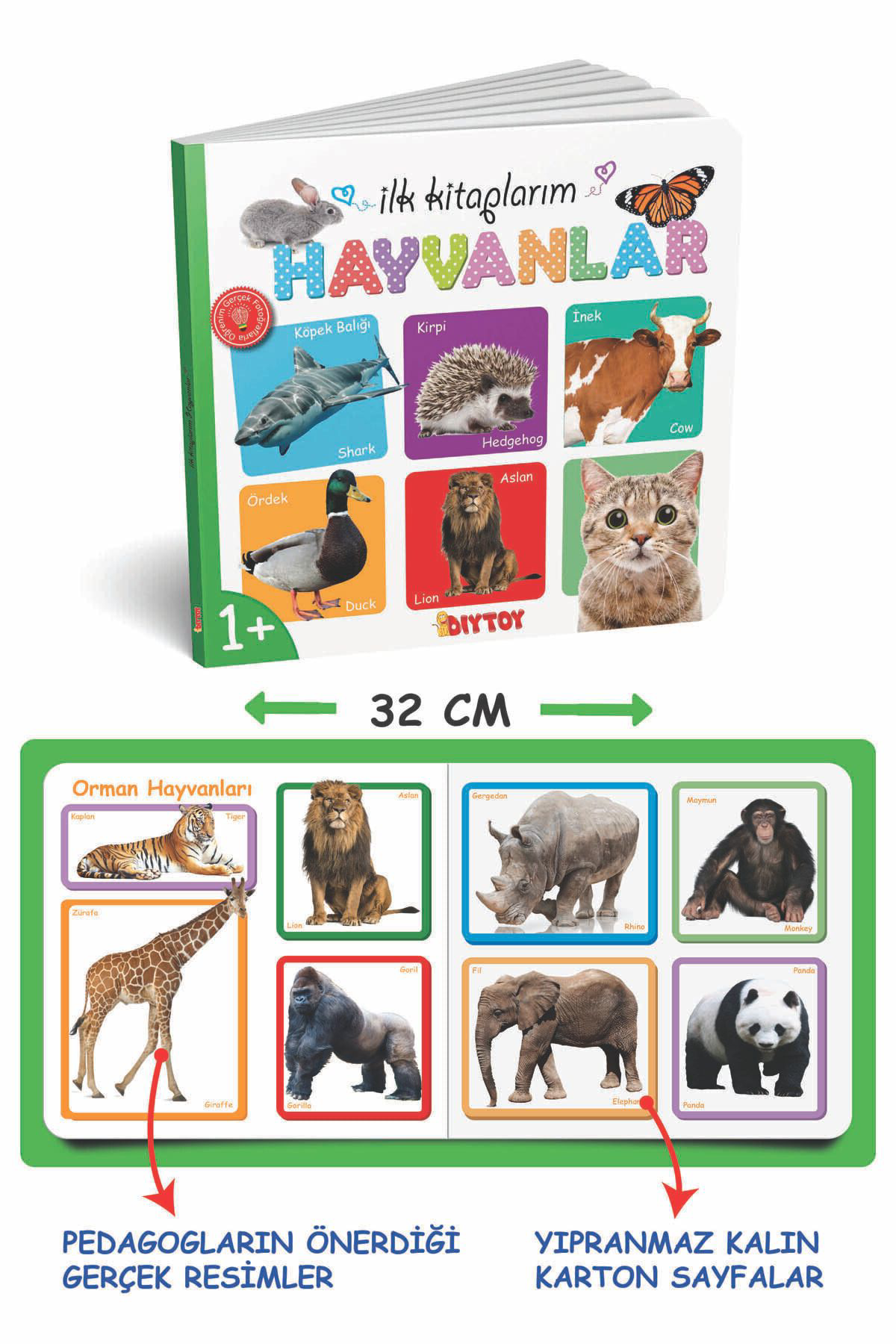 Diytoy Eğitici İlk Kitaplarim Serisi Set 6 Adet