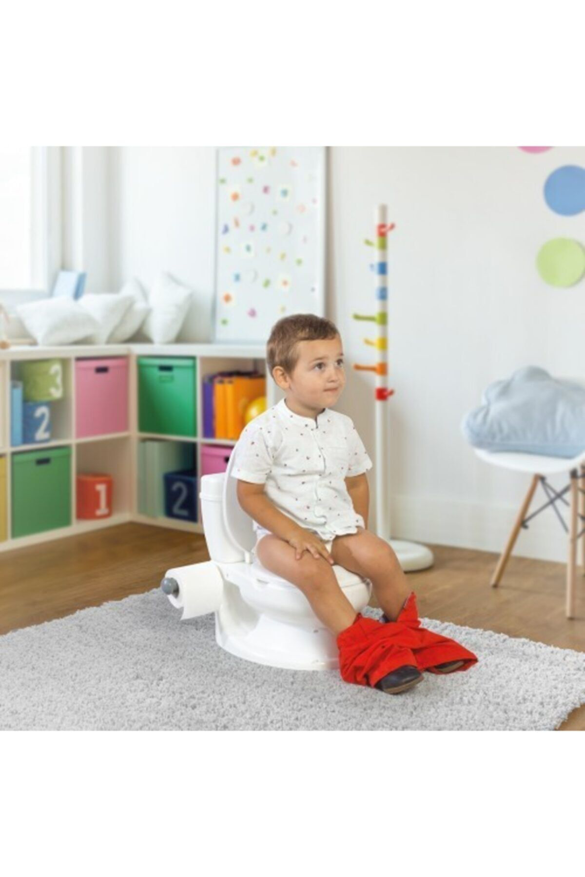 Dolu Eğitici Lazimlik Bebek Klozet Sifon Sesi Var