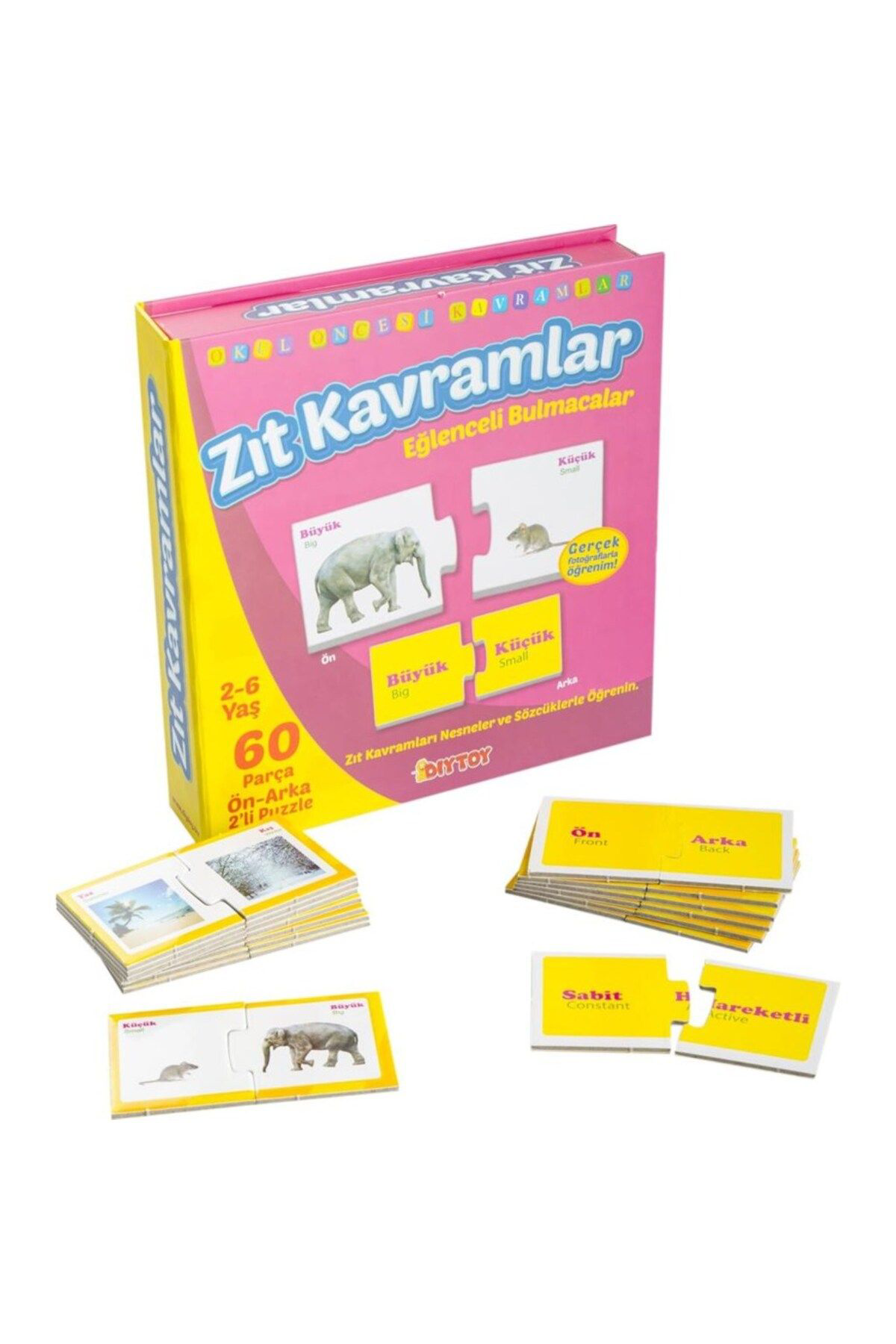Diytoy Eğlenceli Bul.Delüx 60 Prç Zit Kavramlar