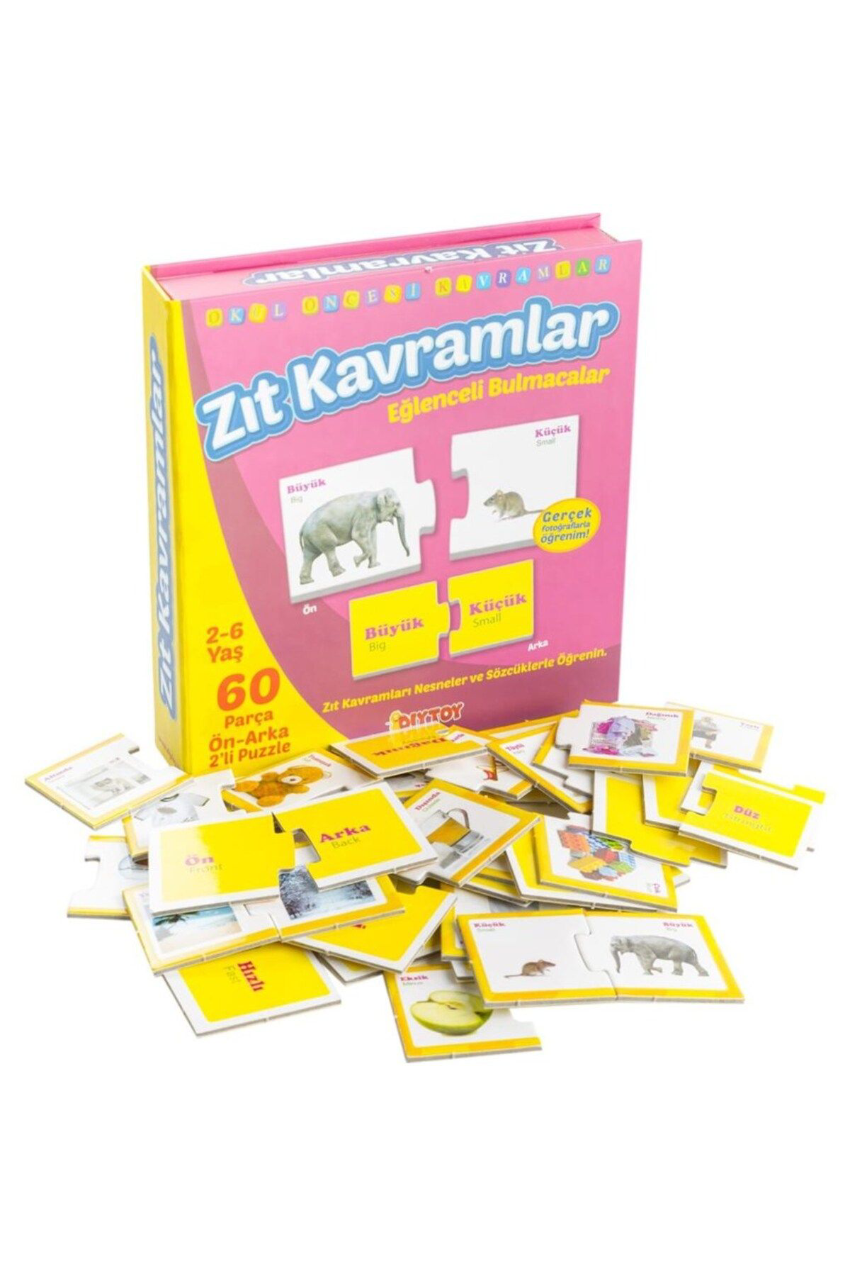 Diytoy Eğlenceli Bul.Delüx 60 Prç Zit Kavramlar