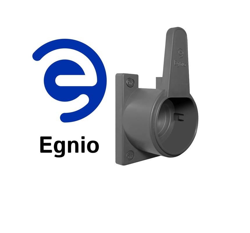 Egnio  Type2 Ev Holder''grey'' / Elektrikli Araç Tip2 Soket Uyumlu Kablo Toparlayici''antrasit Gri''