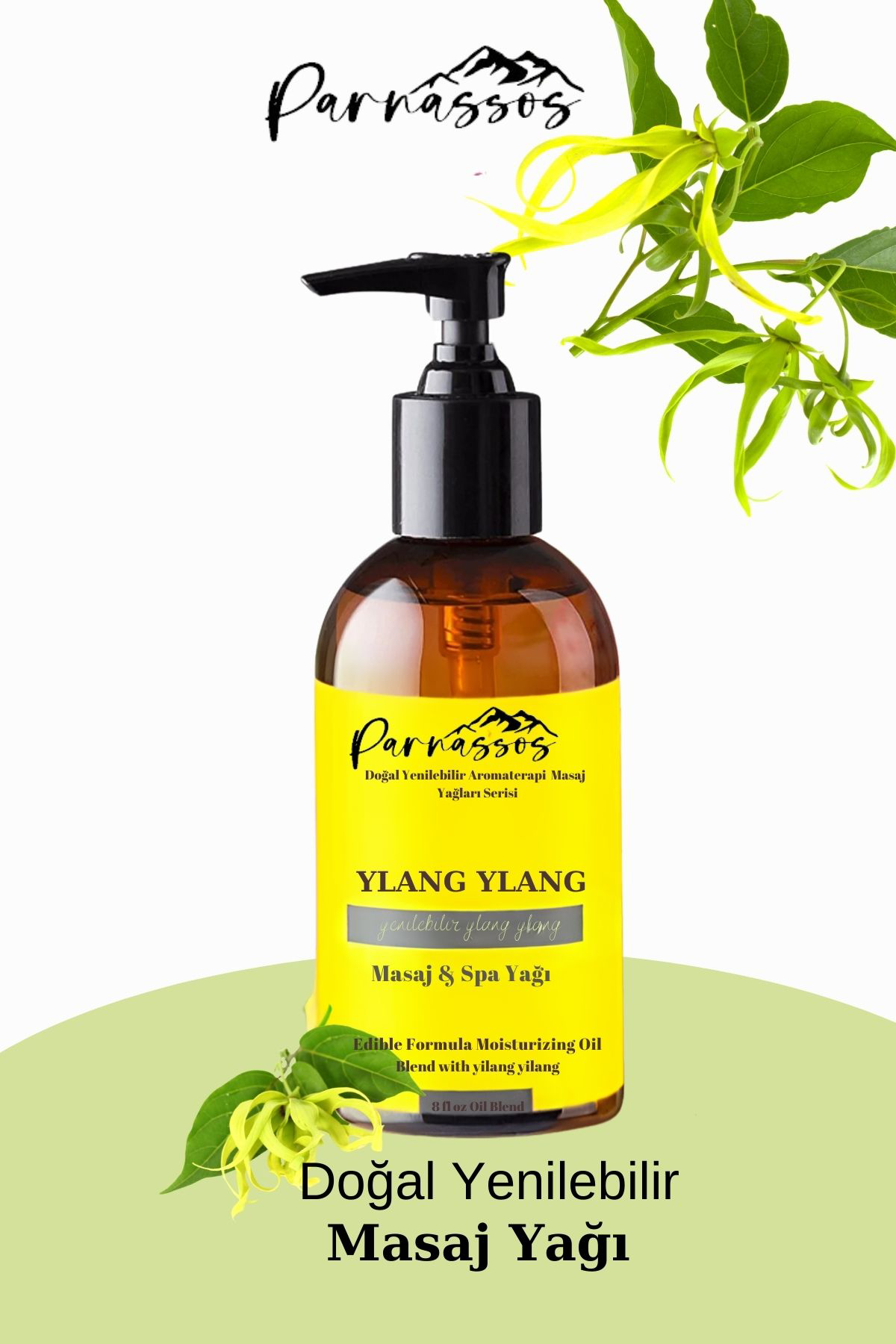 Parnassos 💛 Egzotik Dokunuş: Ylang Ylang Masaj Yaği 150 Ml