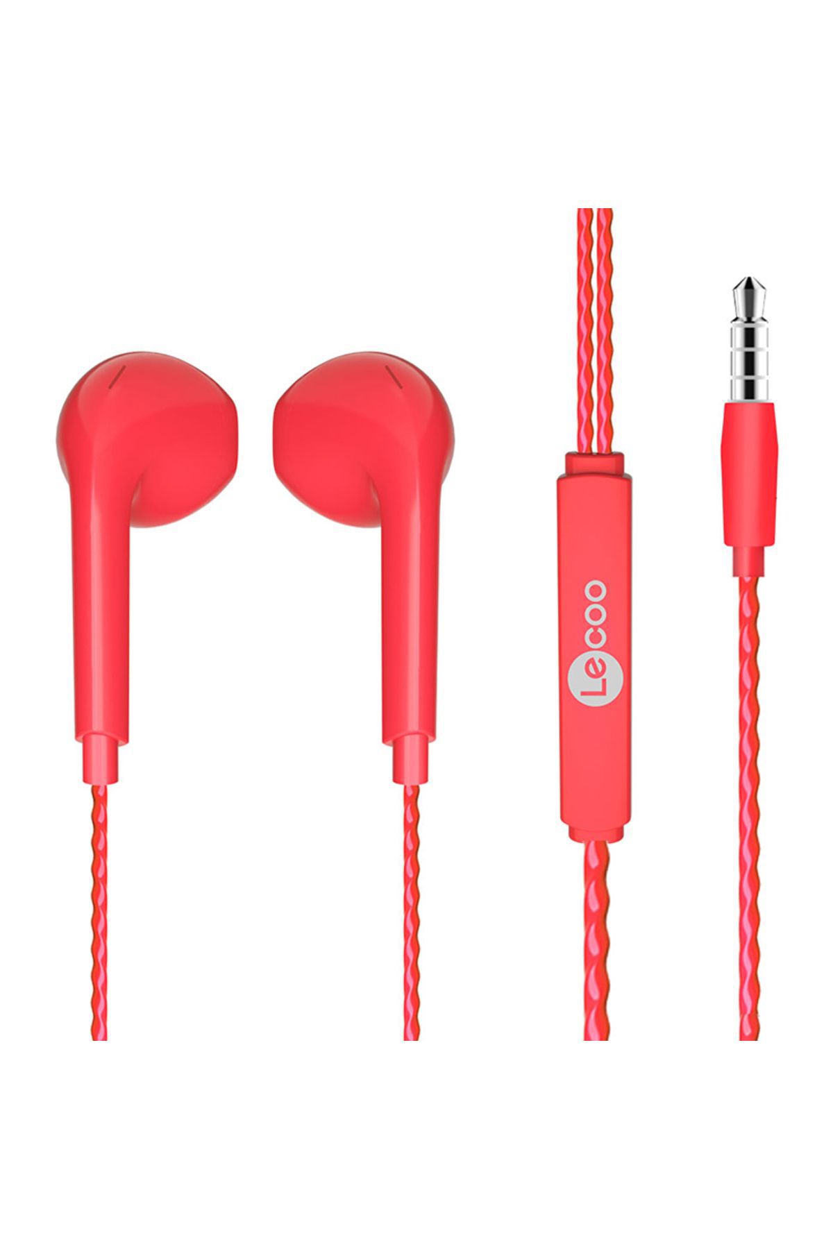 Robotrend Eh104r 3.5Mm Jackli Kablolu Kulak İçi Mikrofonlu Kirmizi Kulaklik
