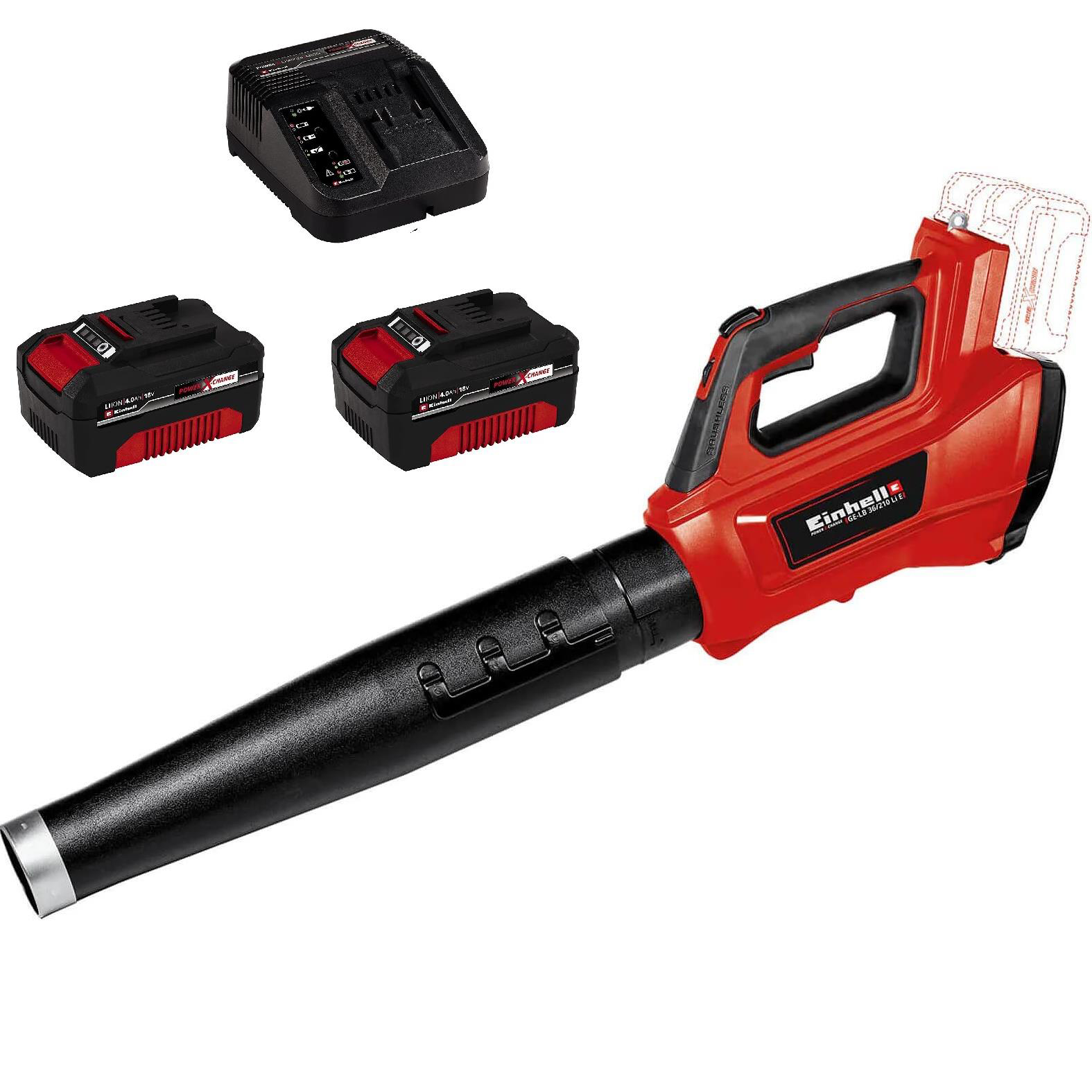 Einhell  Ge-Lb 36/210 Li E 36V Akülü  Bahçe Yaprak Üfleyici (4Ahx2