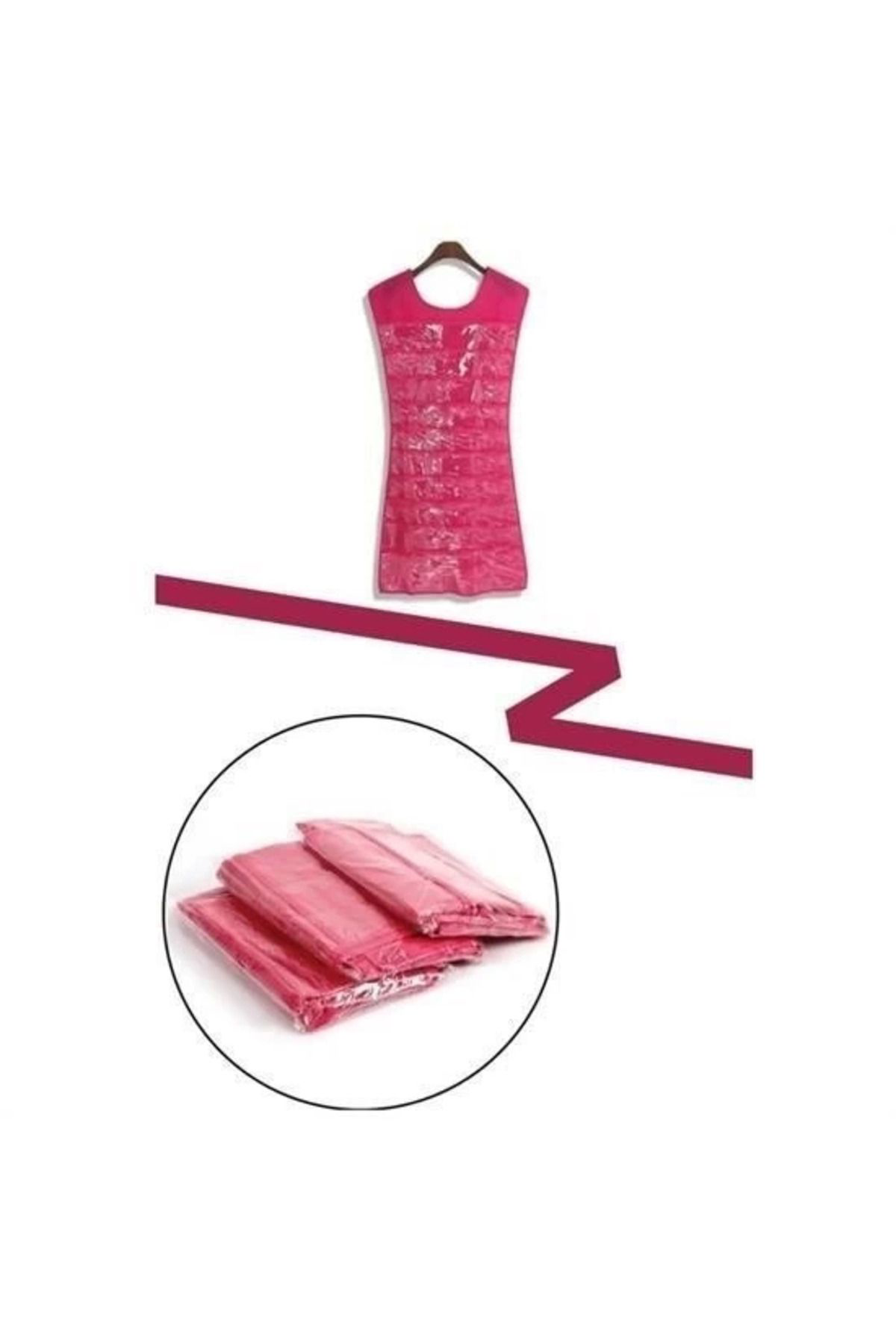 Yusuftex Elbise Şeklinde Taki Düzenleyici İki Tarafli Mücevherler Ve Takil
