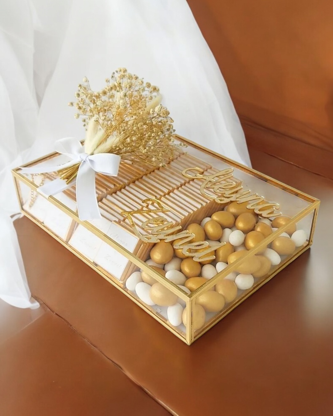 Cyzhome Elia Gold Söz Nişan Kiz İsteme Çikolatasi