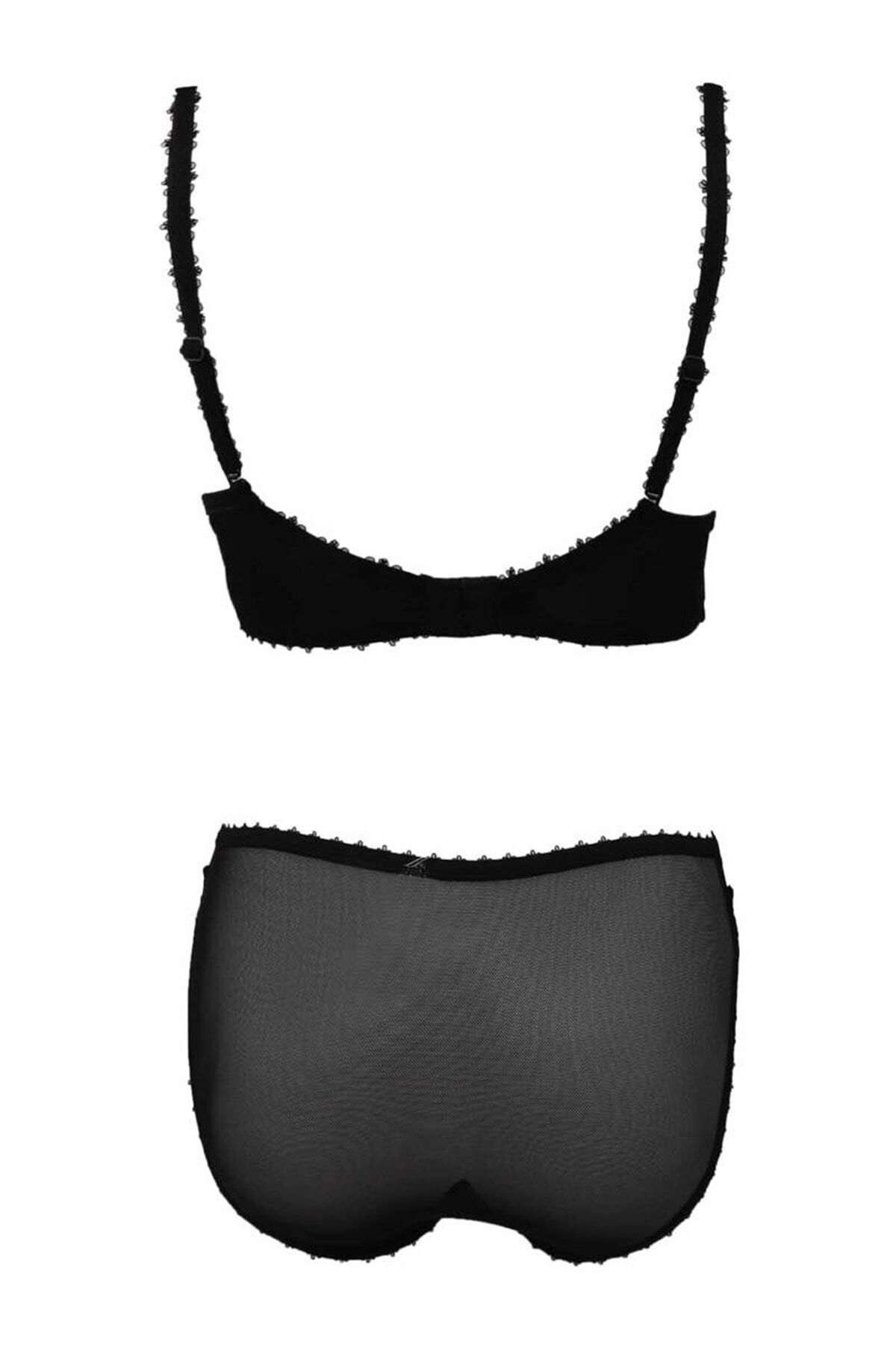 Le Jardin Elianor Push-Up Sütyen Takim 5200 | Siyah