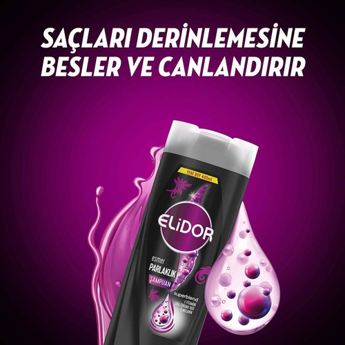 Elidor Şampuan Esmer Parlaklık 400ml