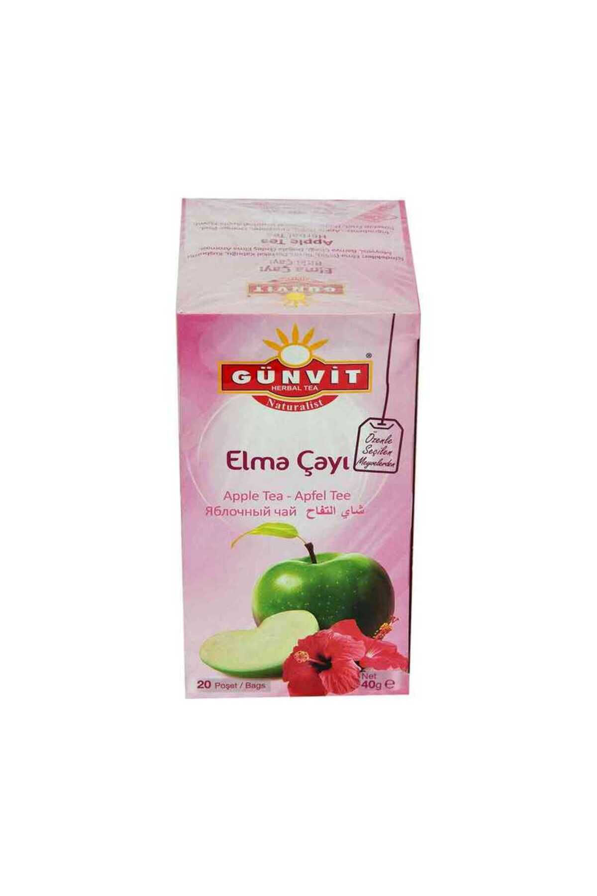 Elma Meyve Çayı 20 Süzen Poşet