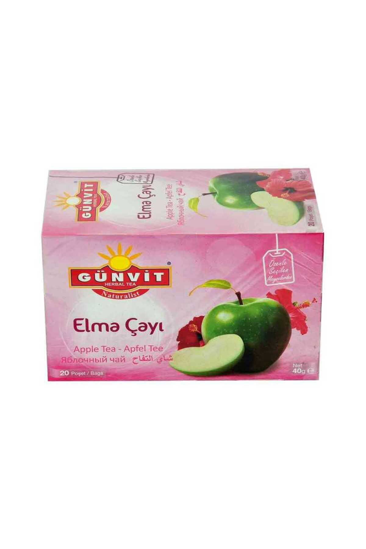 Elma Meyve Çayı 20 Süzen Poşet