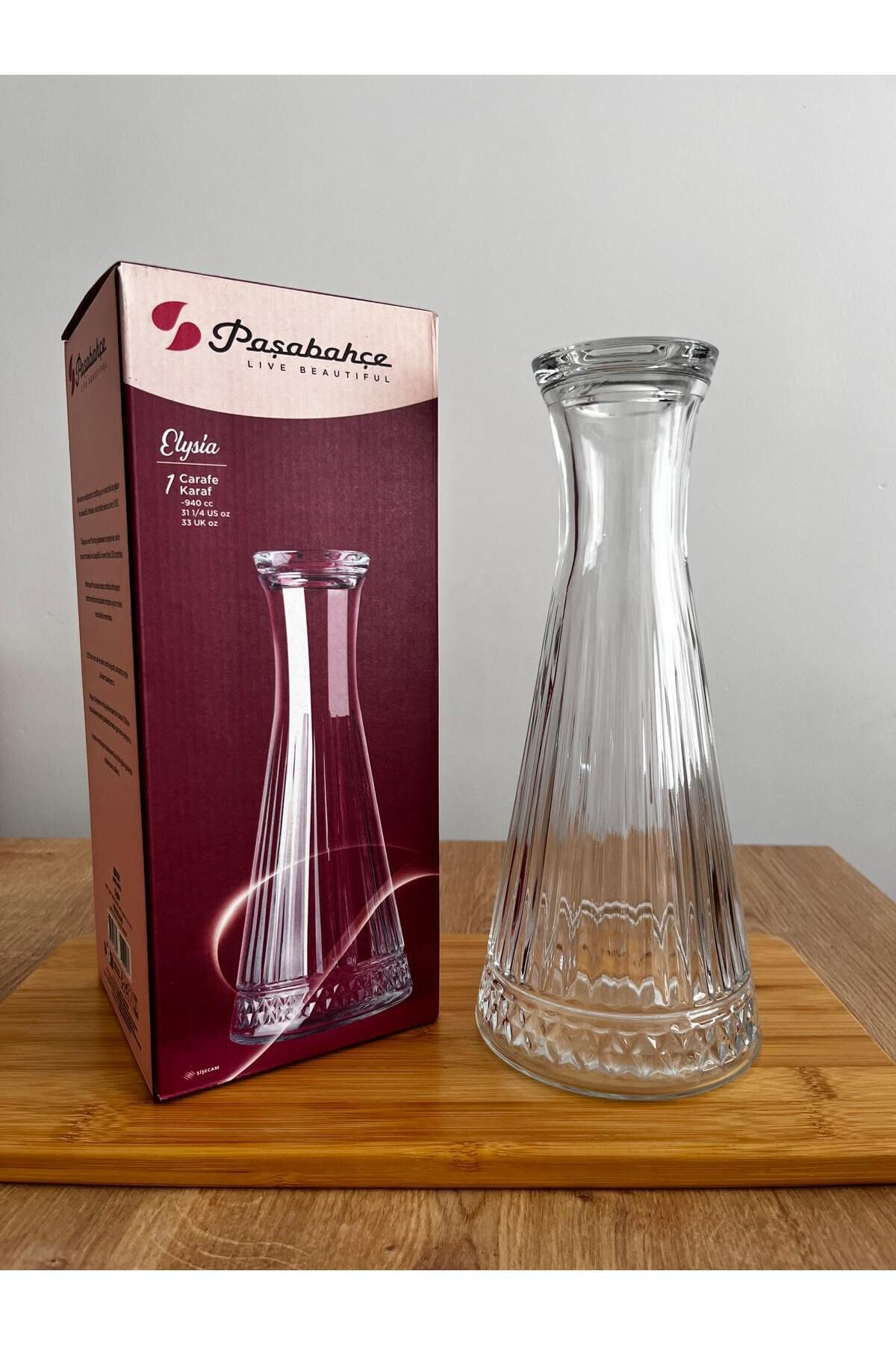 Paşabahçe Elysia Karaf Sürahi Kapakli 940Cc