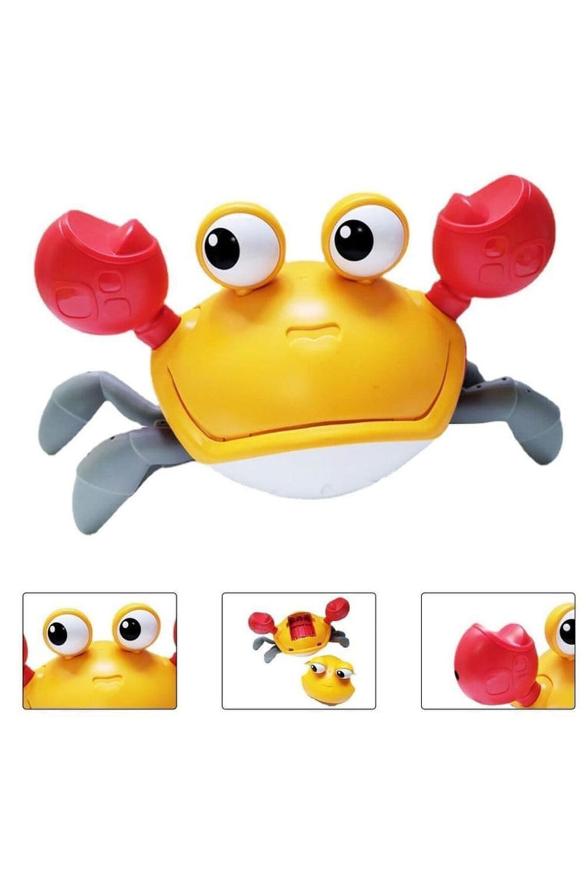 Oyuncak Store Emeklemeye Yardimci Sensörlü Yengeç Şarjli Oyuncak