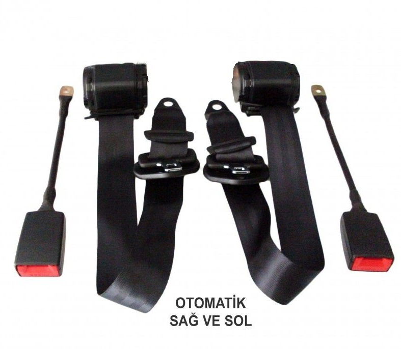 Drs Tuning Emniyet Kemeri Otomatik 3 Nokta Kollu Ön Takim E-Belgeli