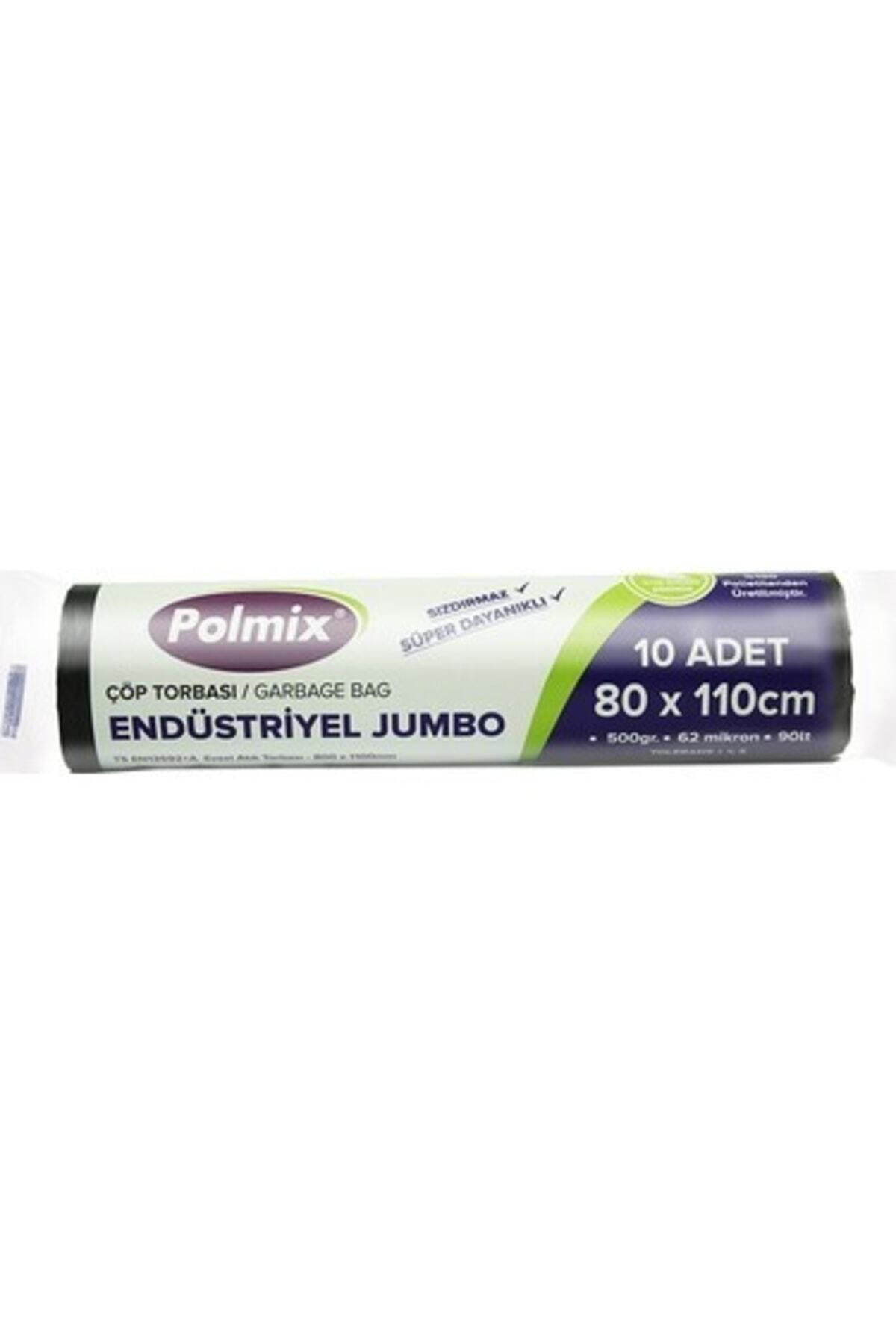 Polmix Endüstriyel Çöp Poşeti Jumbo 80*110 400 Gr
