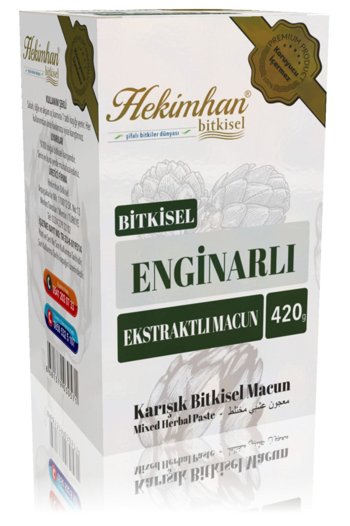 Hekimhan Enginarli Macun 420G