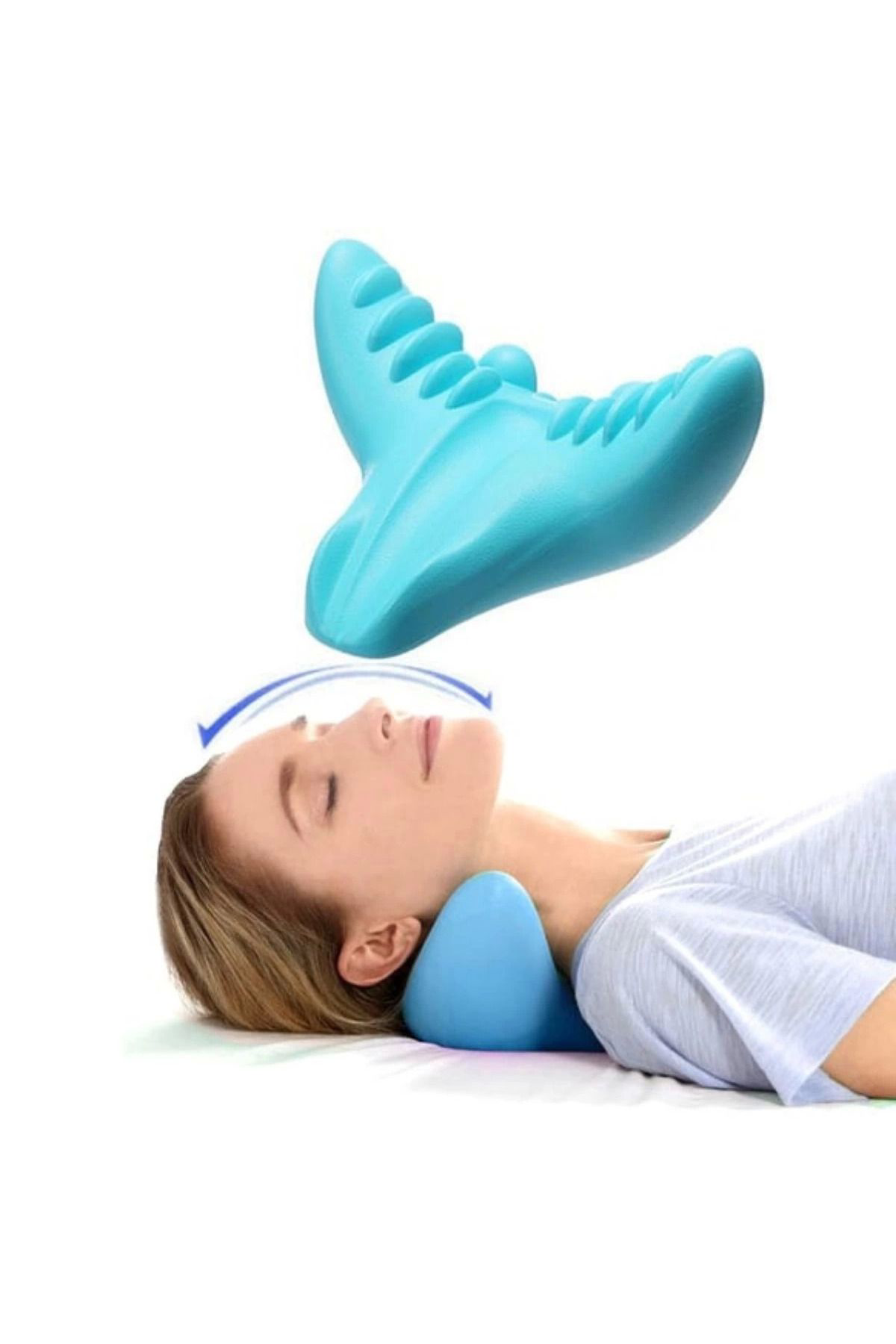 Yusuftex Ergonomik Boyun Masaji Yastiği – Servikal Traksiyon Destekli, Omu
