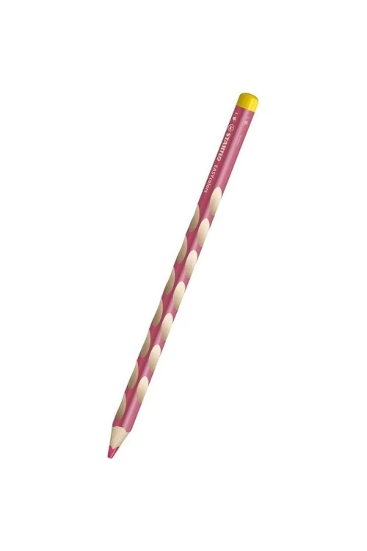 Stabilo - Ergonomik Kuru Boya Kalemi - Easycolors Sol - Pembe
