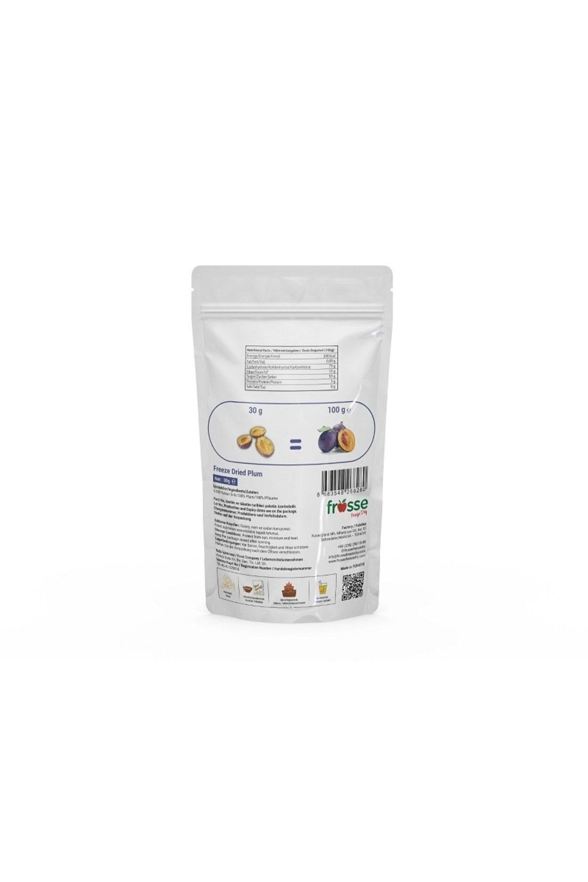 Frosse Erik Kitiri - Freeze Dried - Üretici Firmadan Dondurularak Kurutu