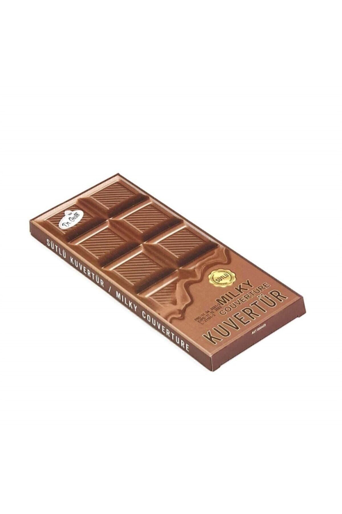 Dr.Gusto Sağlik Ürünleri Eritme Çikolatasi Kuvertür Sütlü (200 Gr)