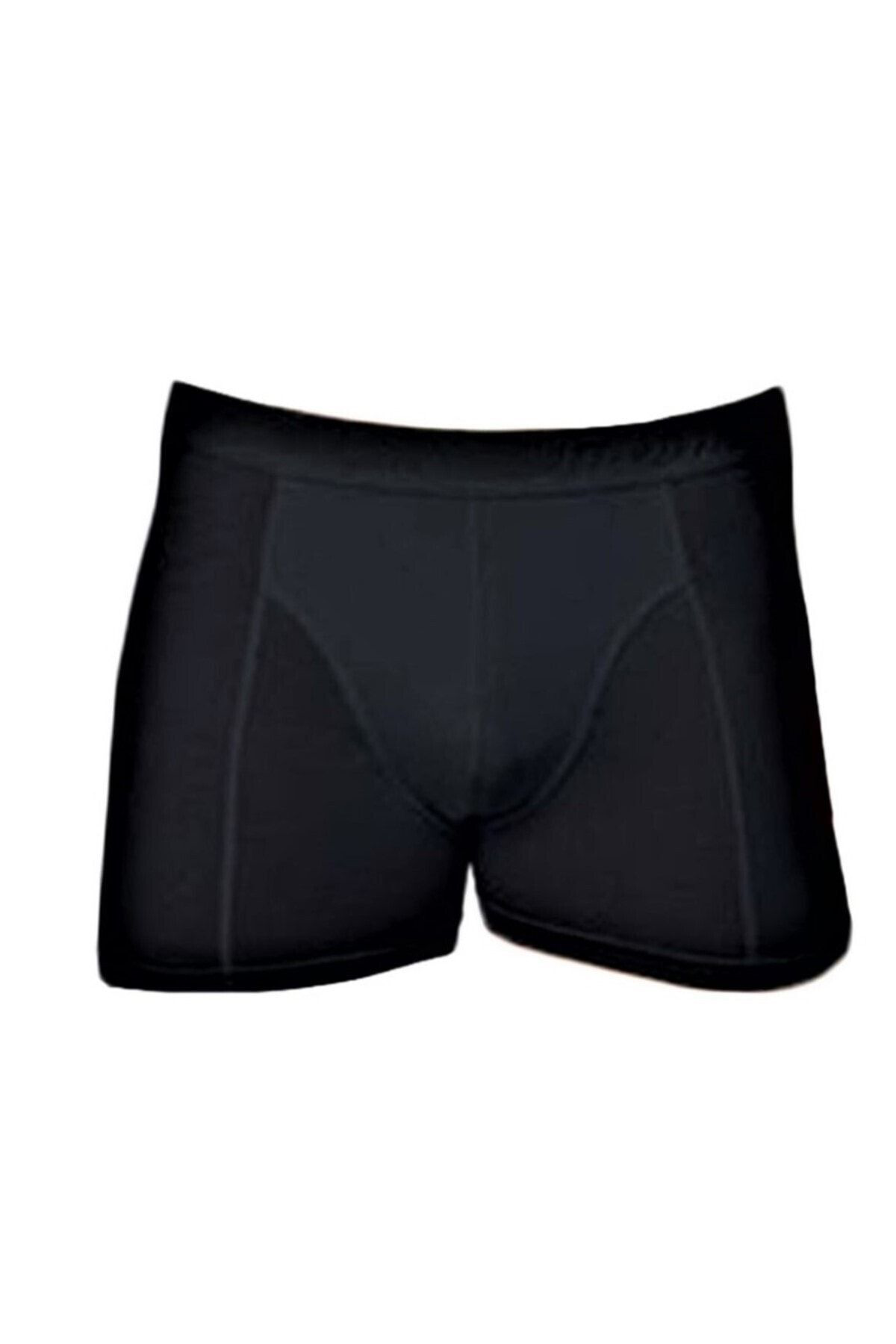 Tutku Erkek 6 Adet Sporcu Atlet 6 Adet Elastan Boxer - 12Li Paket