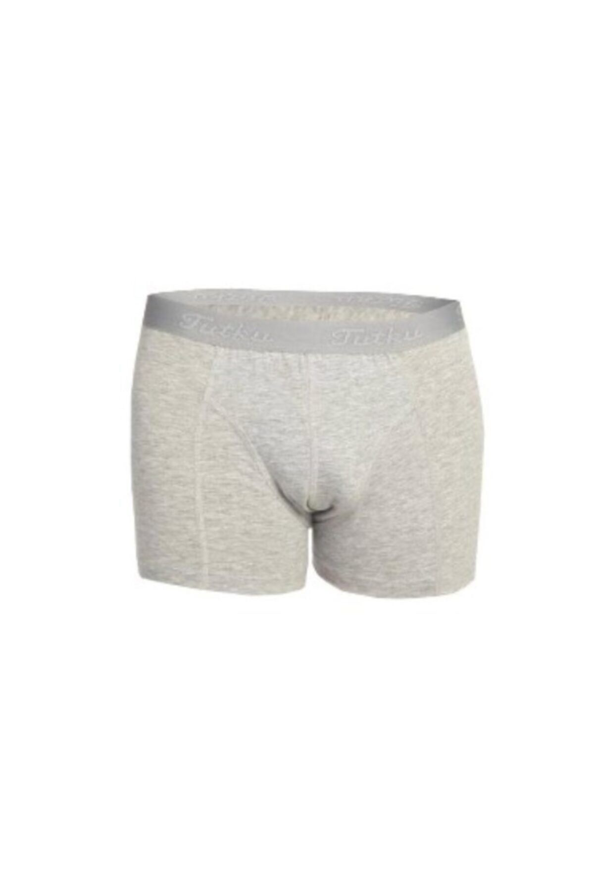 Tutku Erkek 6 Adet Sporcu Atlet 6 Adet Elastan Boxer - 12Li Paket