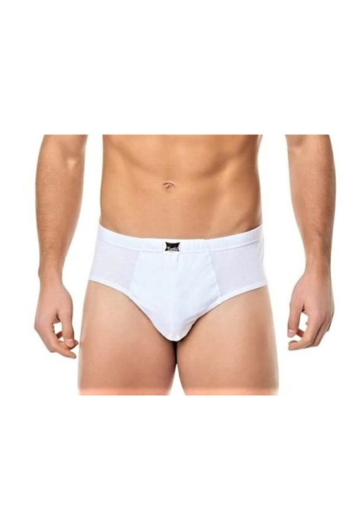 Tutku Erkek Beyaz Slip Külot 6 Li Paket