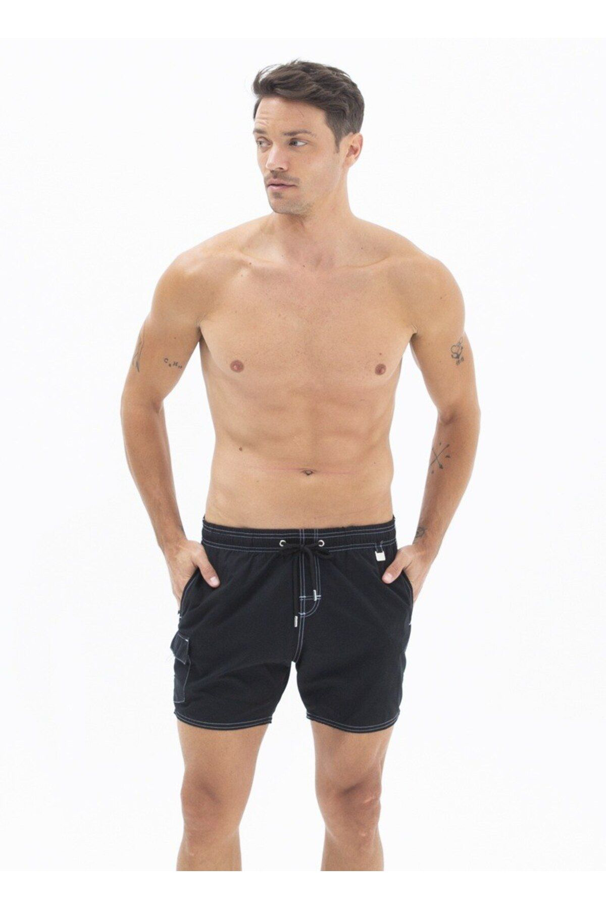 Blackspade Erkek Deniz Şortu 8367 - Siyah