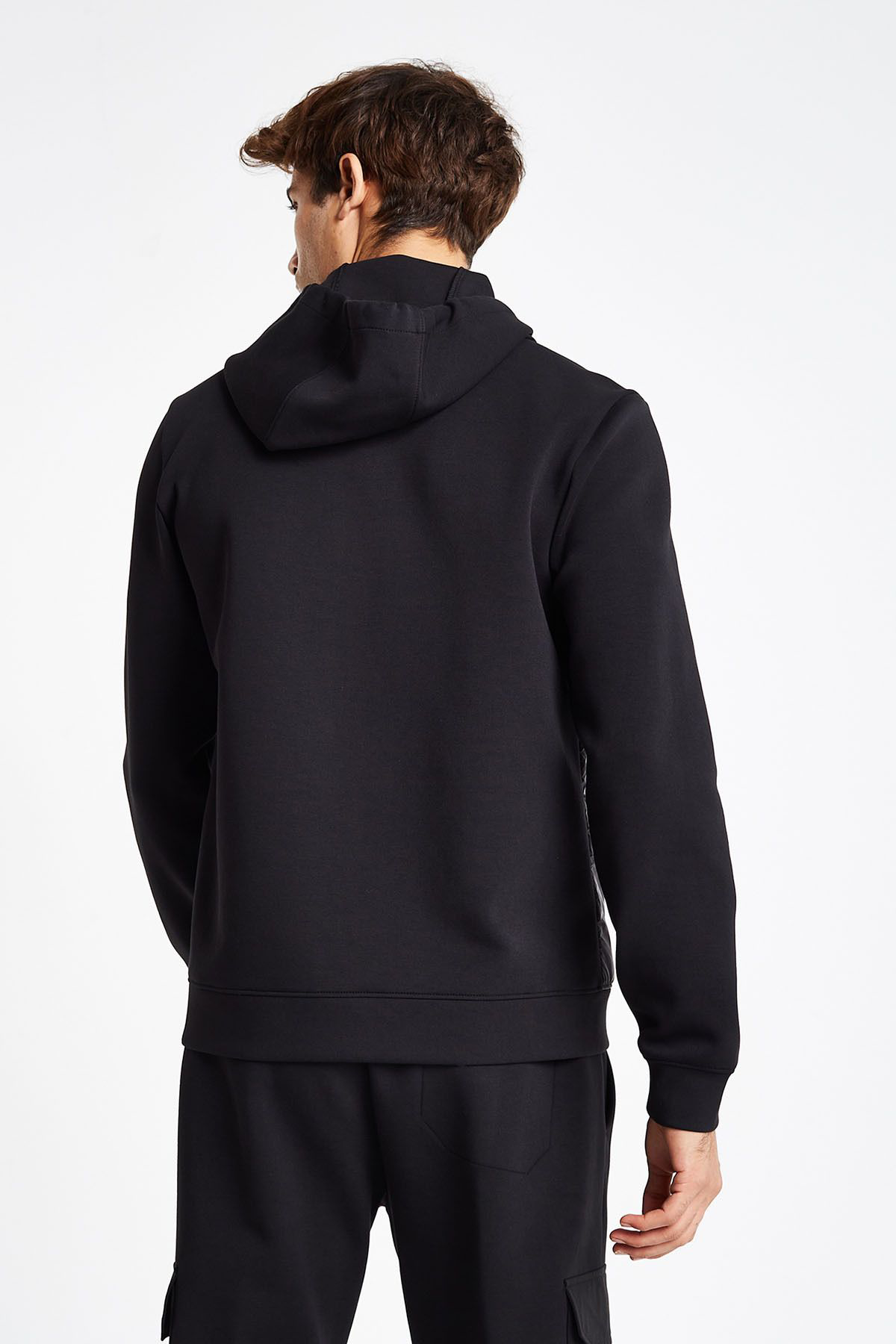 Lescon Erkek Fermuarli Kapüşonlu Sweatshirt 24N-1154