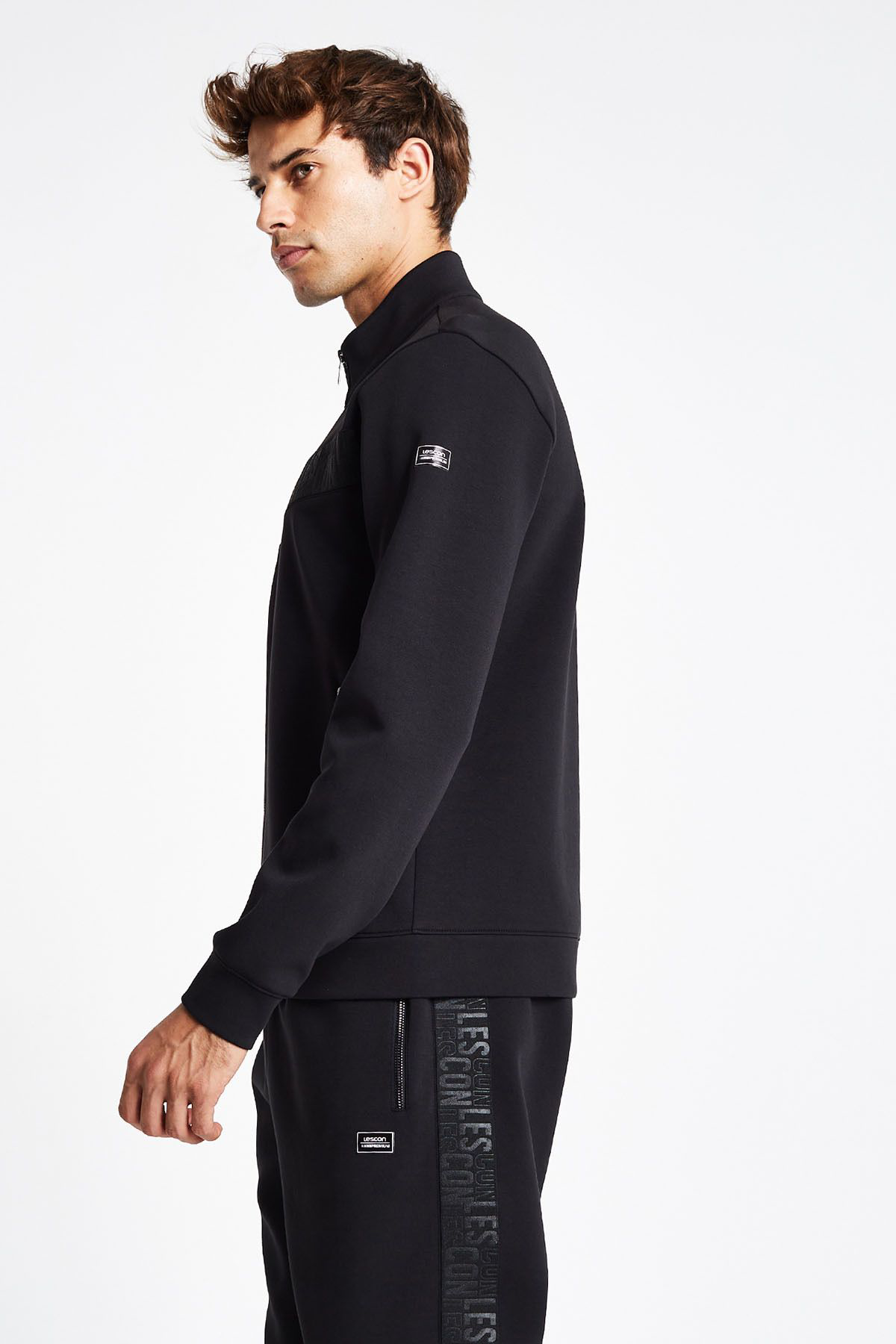 Lescon Erkek Fermuarli Sweatshirt 24N-1141