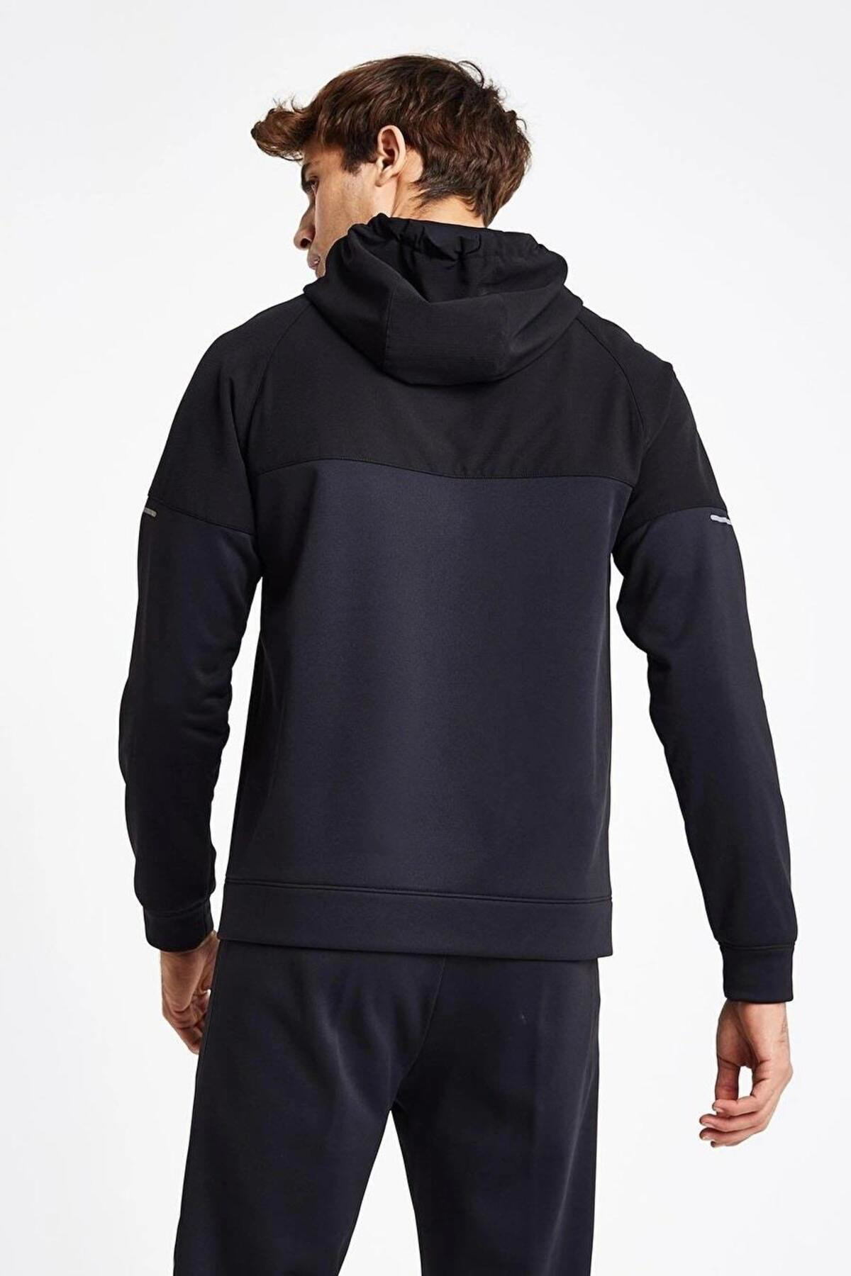 Lescon Erkek Fermuarli Kapüşonlu Sweatshirt 24N-1117 24Ntes001117