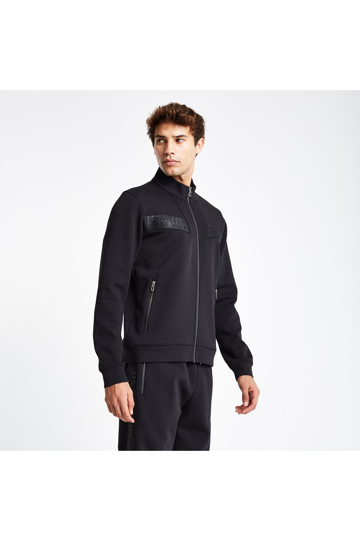 Lescon Erkek Fermuarli Sweatshirt 24N-1141
