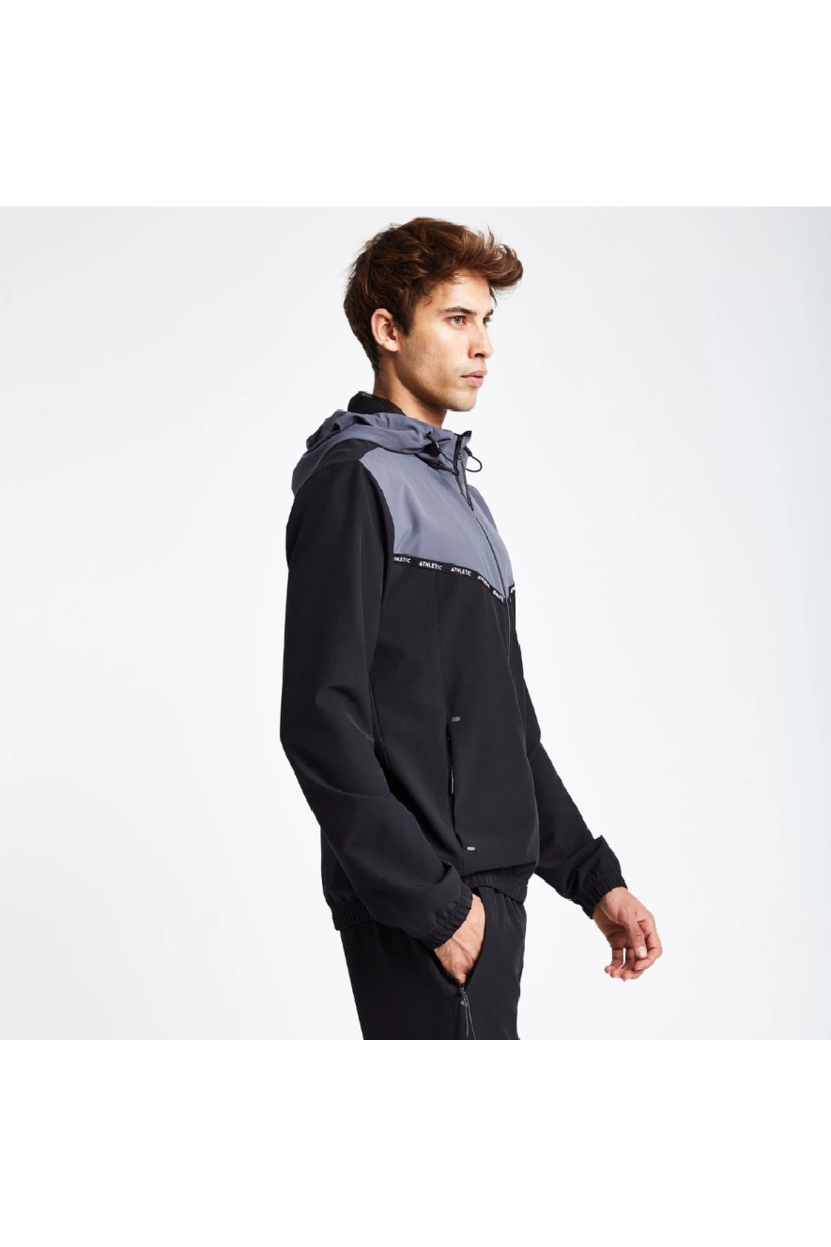 Lescon Erkek Fermuarli Kapüşonlu Sweatshirt 24N-1102 24Ntes001102
