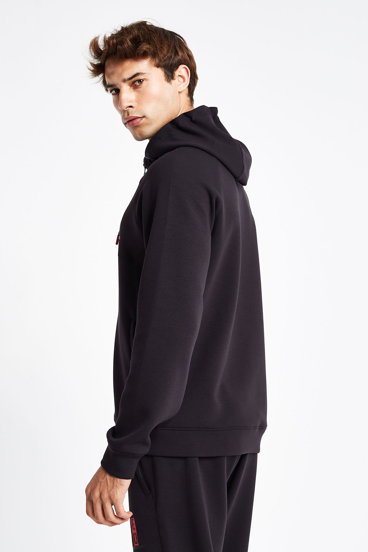 Lescon Erkek Fermuarli Kapüşonlu Sweatshirt 24N-1121