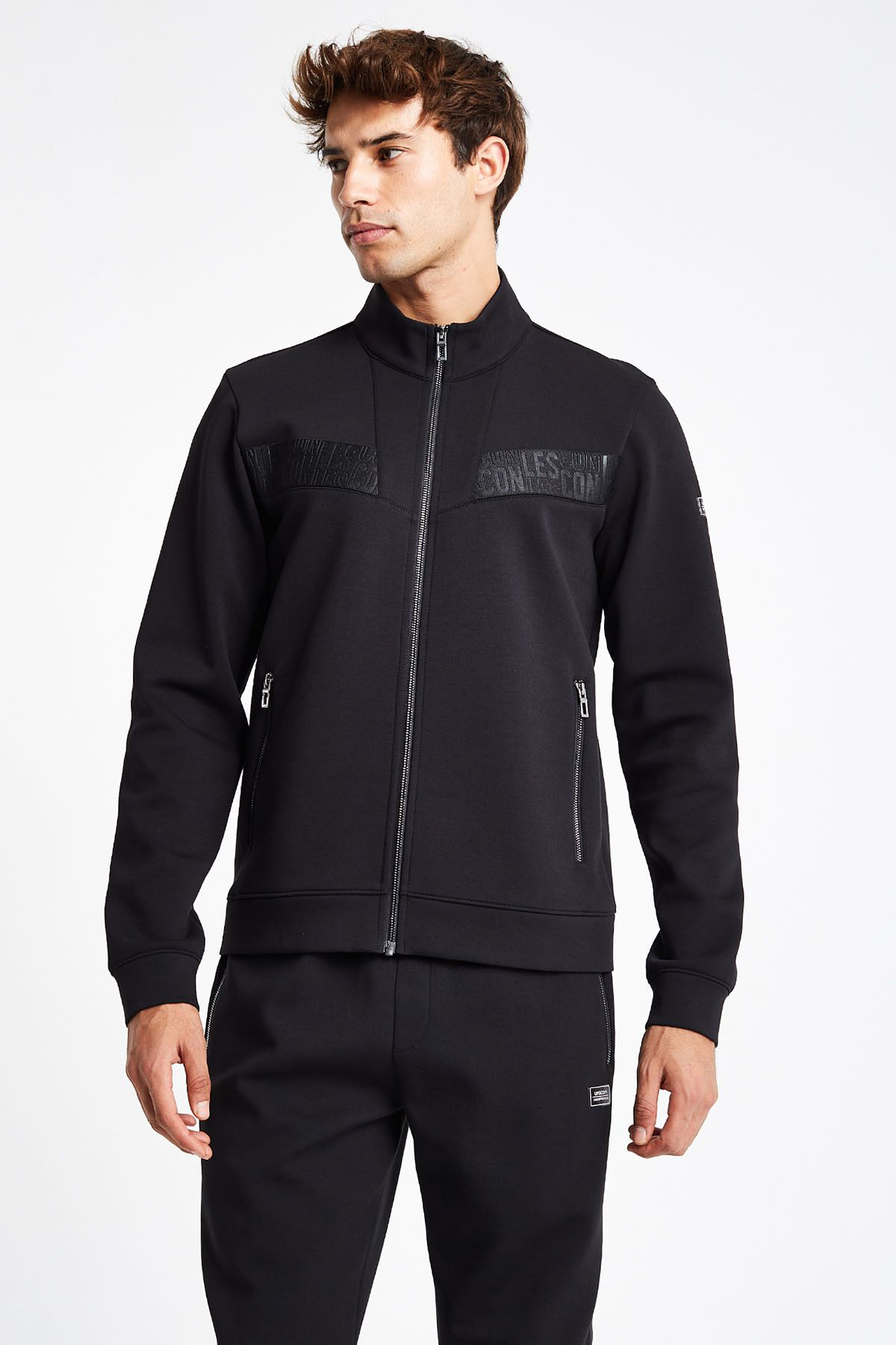 Lescon Erkek Fermuarli Sweatshirt 24N-1141