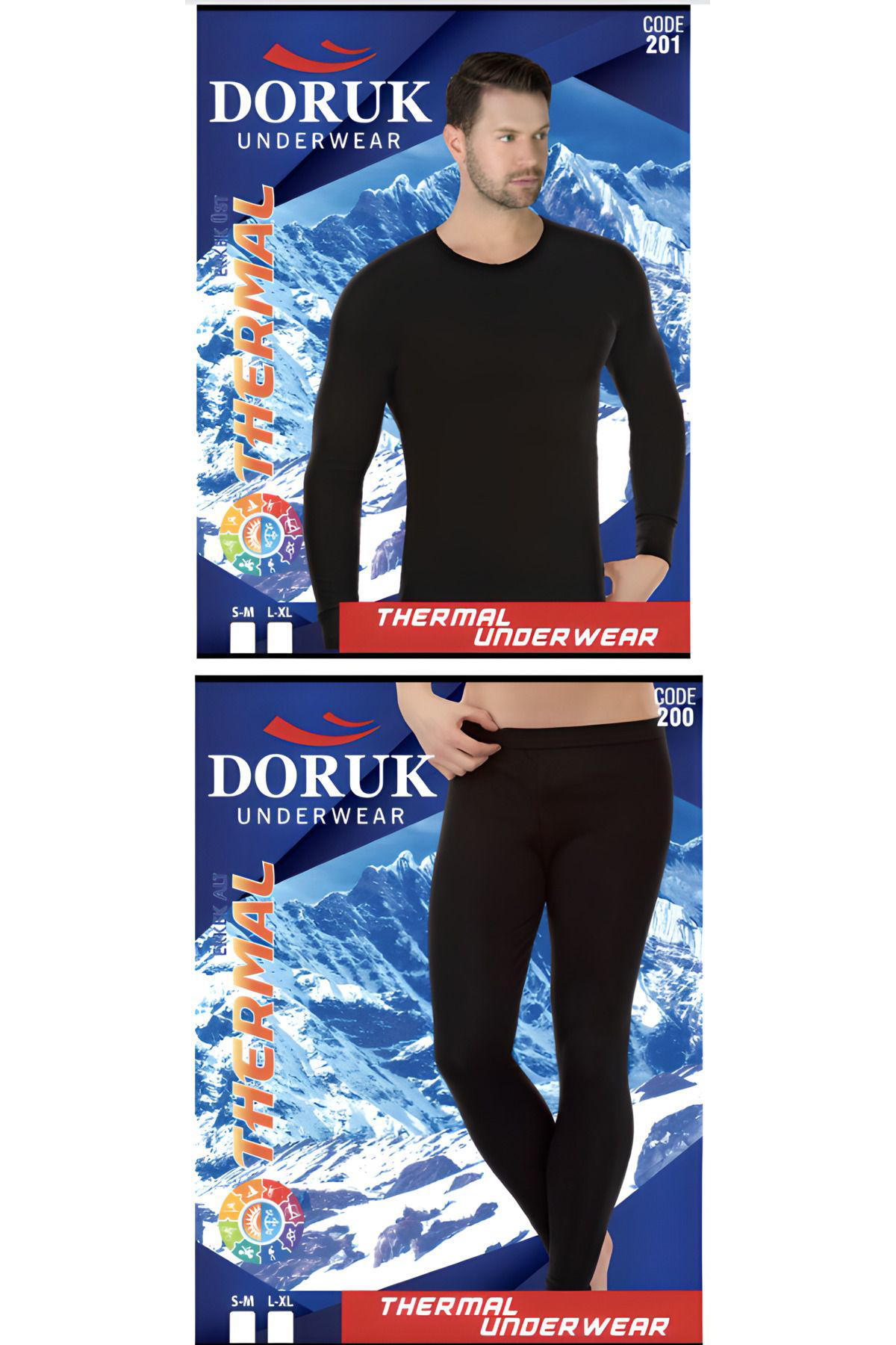 Doruk Erkek Termal İçlik Kişlik Takim