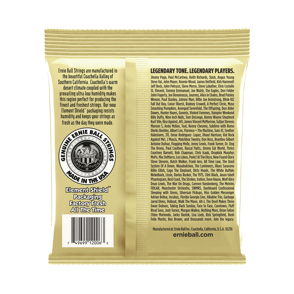 Ernie Ball  P02006 Extra Light 10-50 Akustik Gitar Teli