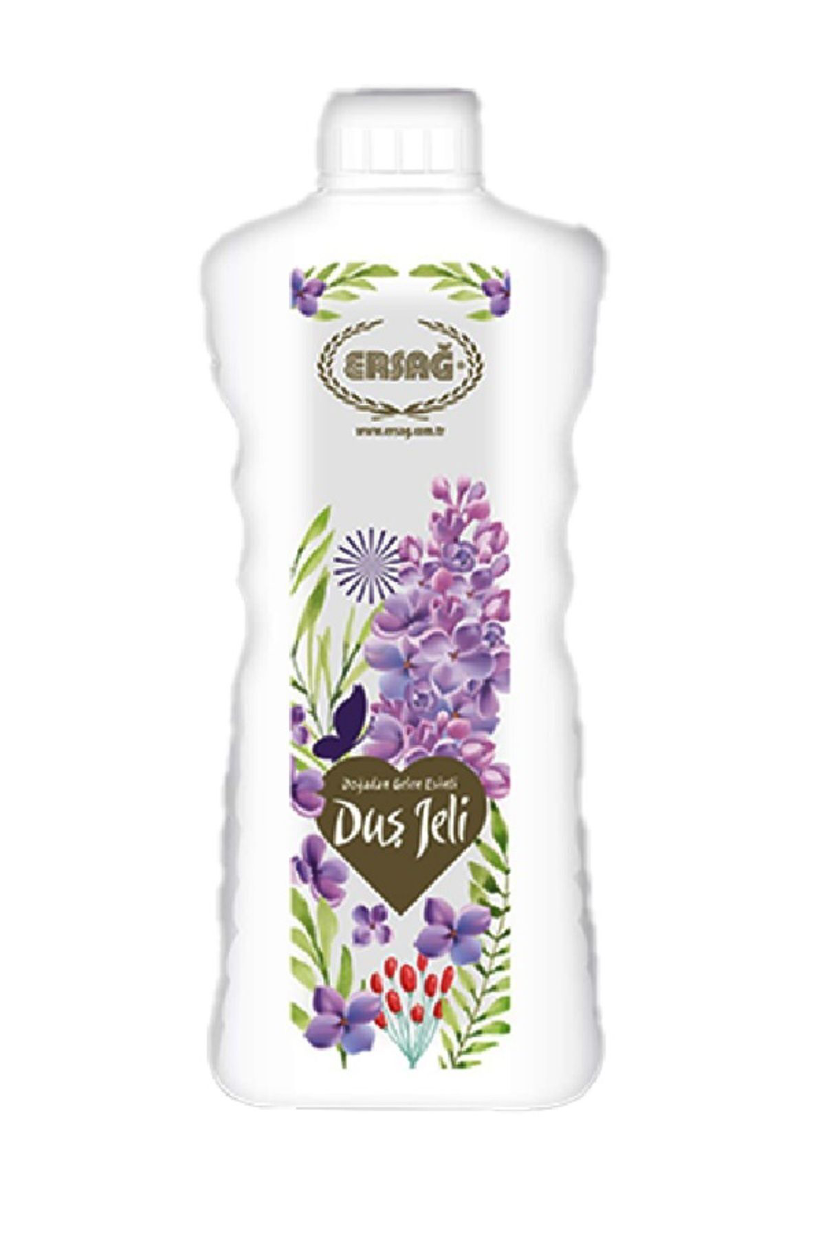 Ersağ  Duş Jeli Yeni Tarihli (1000Ml Leylak Kokulu)