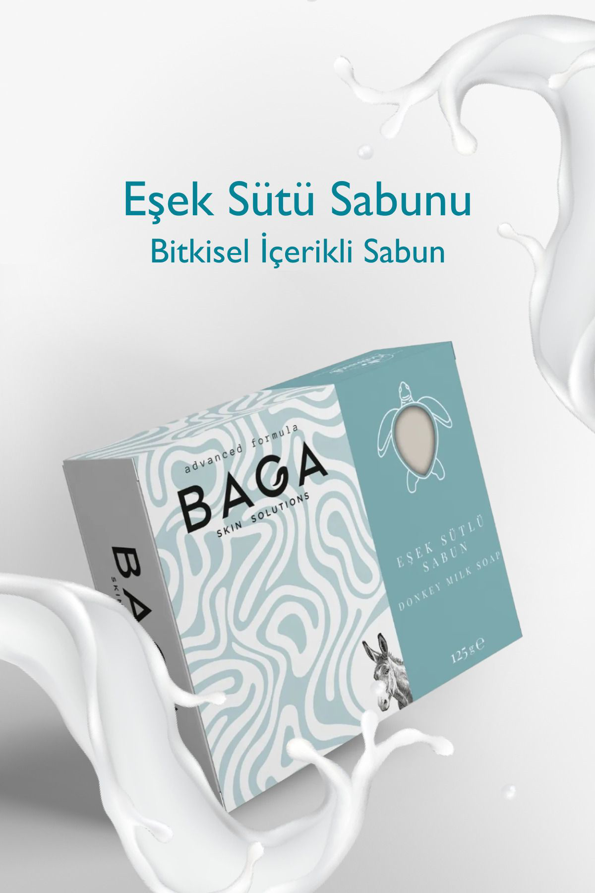 Baga Eşek Sütlü Sabun 125 Gr