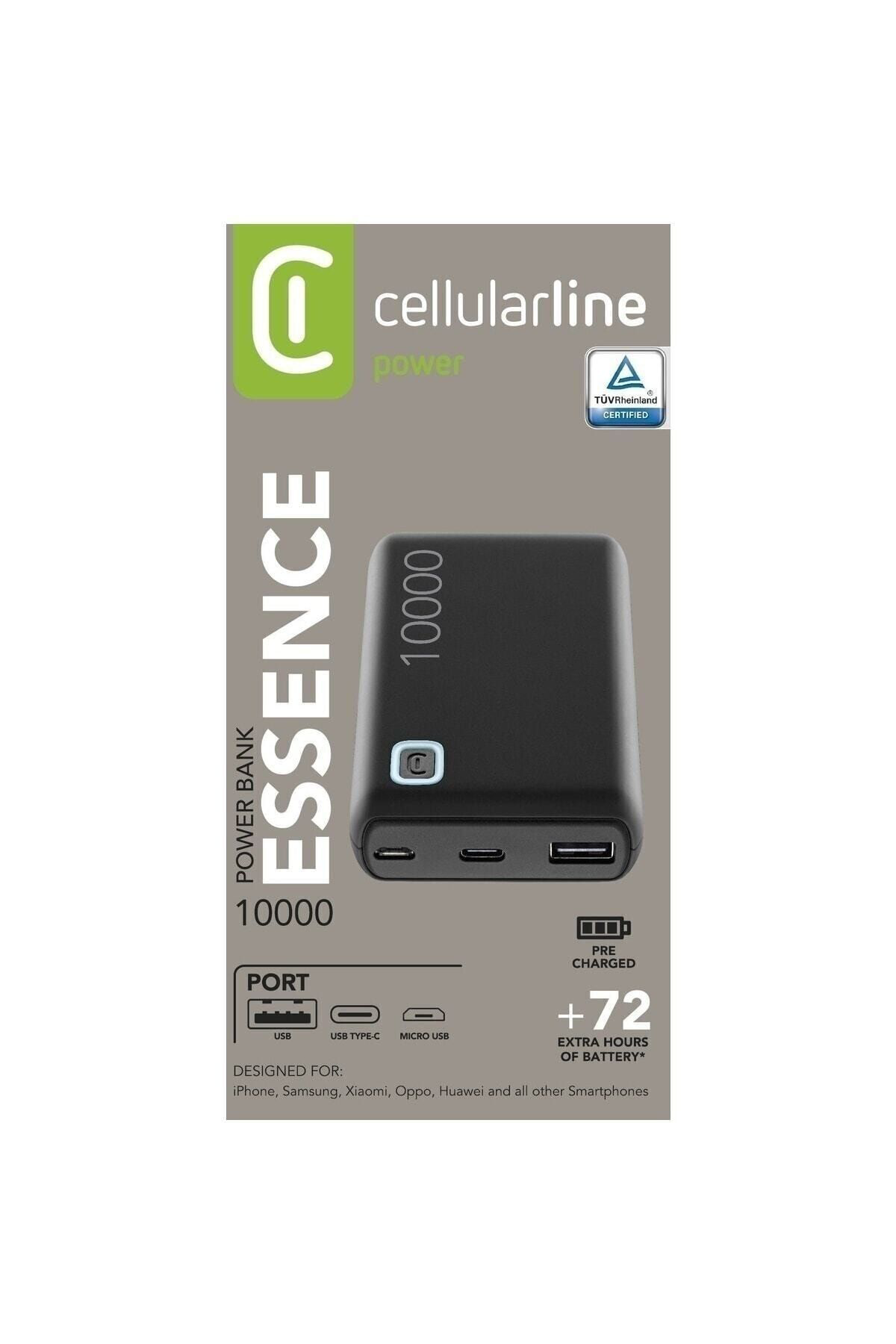 Cellular Line Essence 10000 Powerbank Siyah