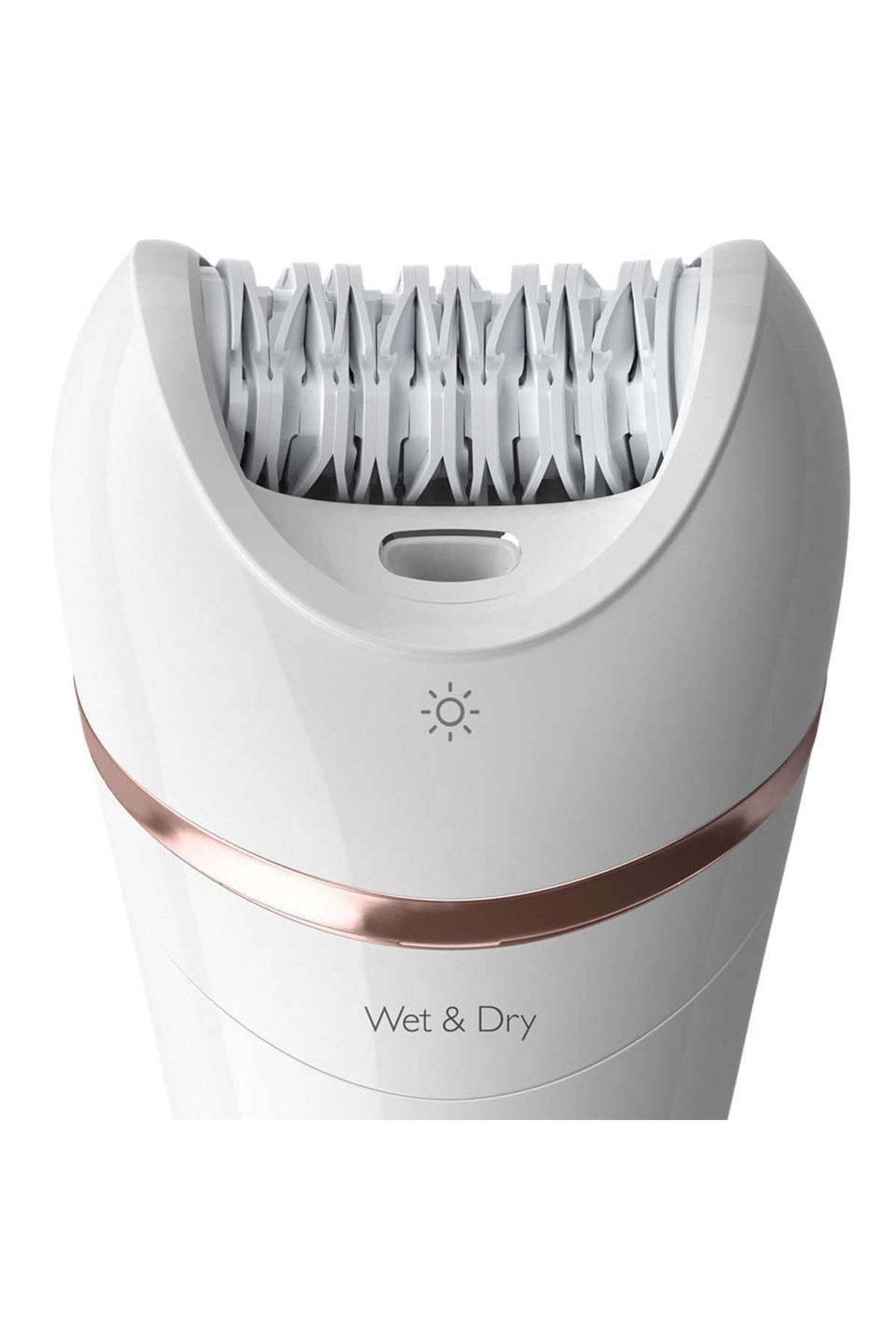 Philips Essential Compact Series 8'Li İslak Kuru, Led Aydinlatmali Epilas
