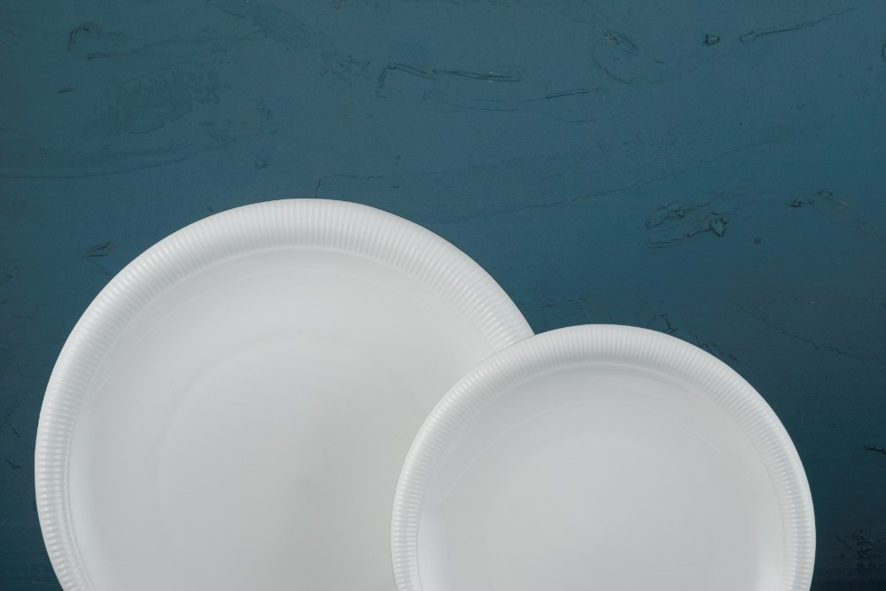 Evaliza  Stripe Platin 30 Parça 6 Kişilik Porselen Yemek Takimi